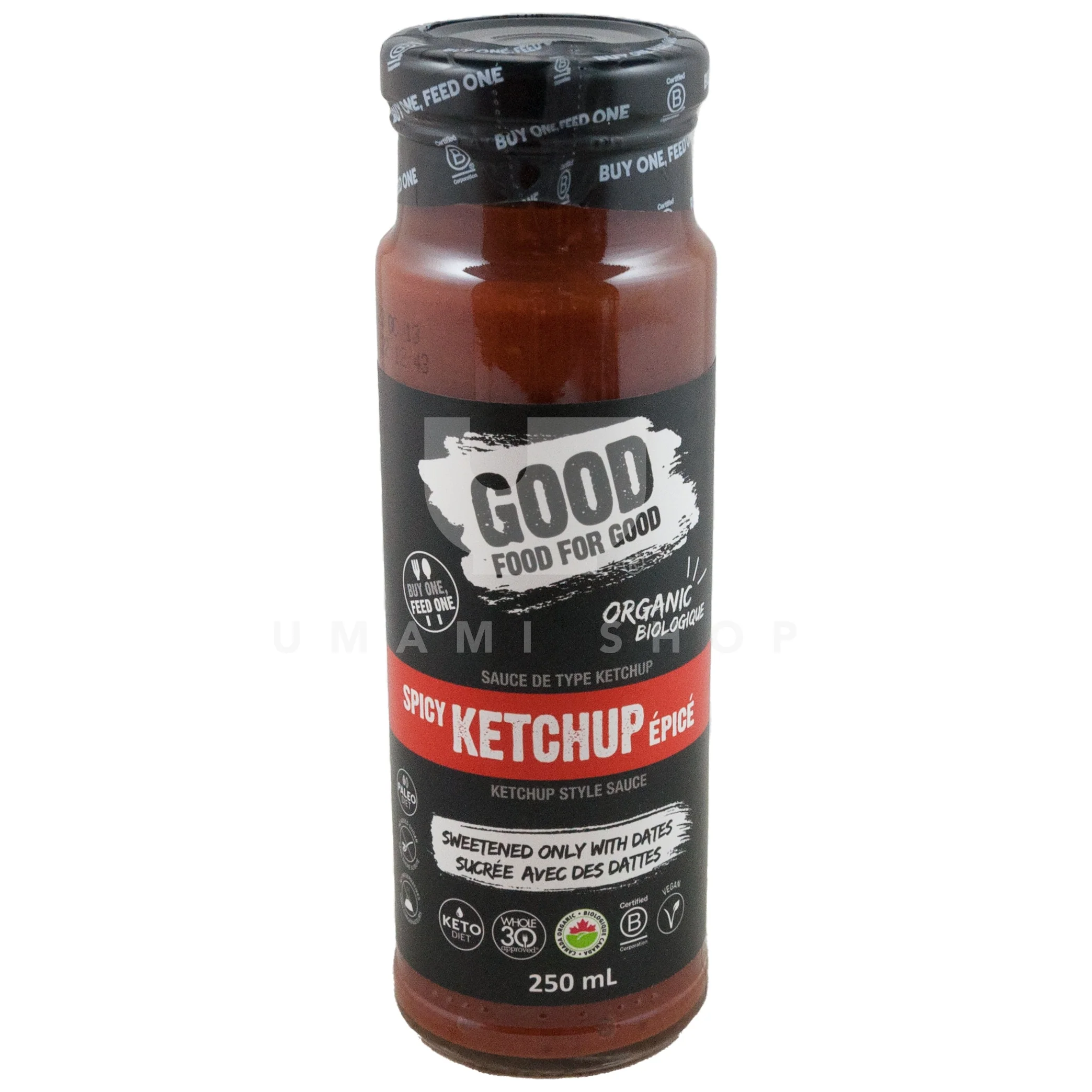 ORGANIC Ketchup Spicy (GF,V)
