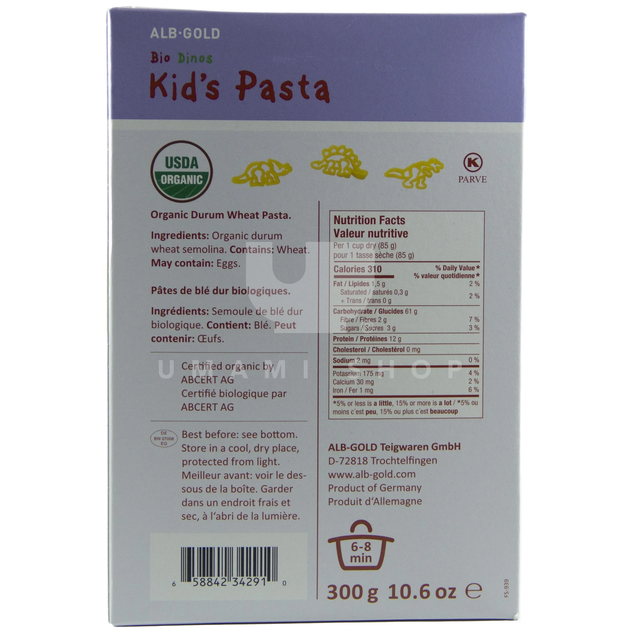 ORGANIC Kid's Pasta Dinos - Image 2