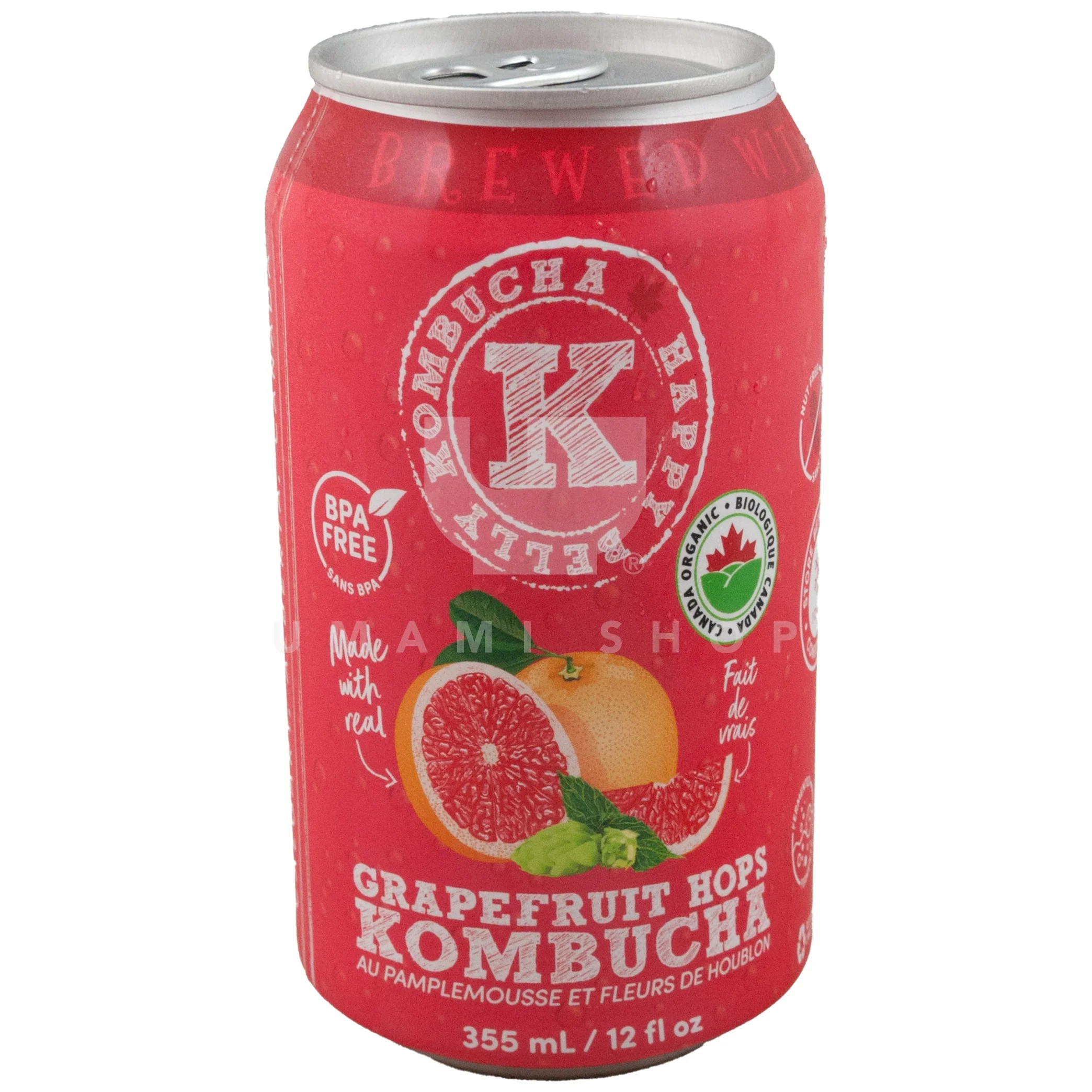 ORGANIC Kombucha Grapefruit Hops