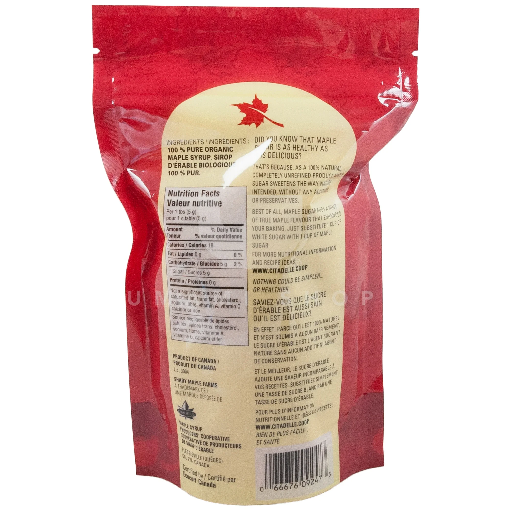 ORGANIC Maple Sugar - Image 2