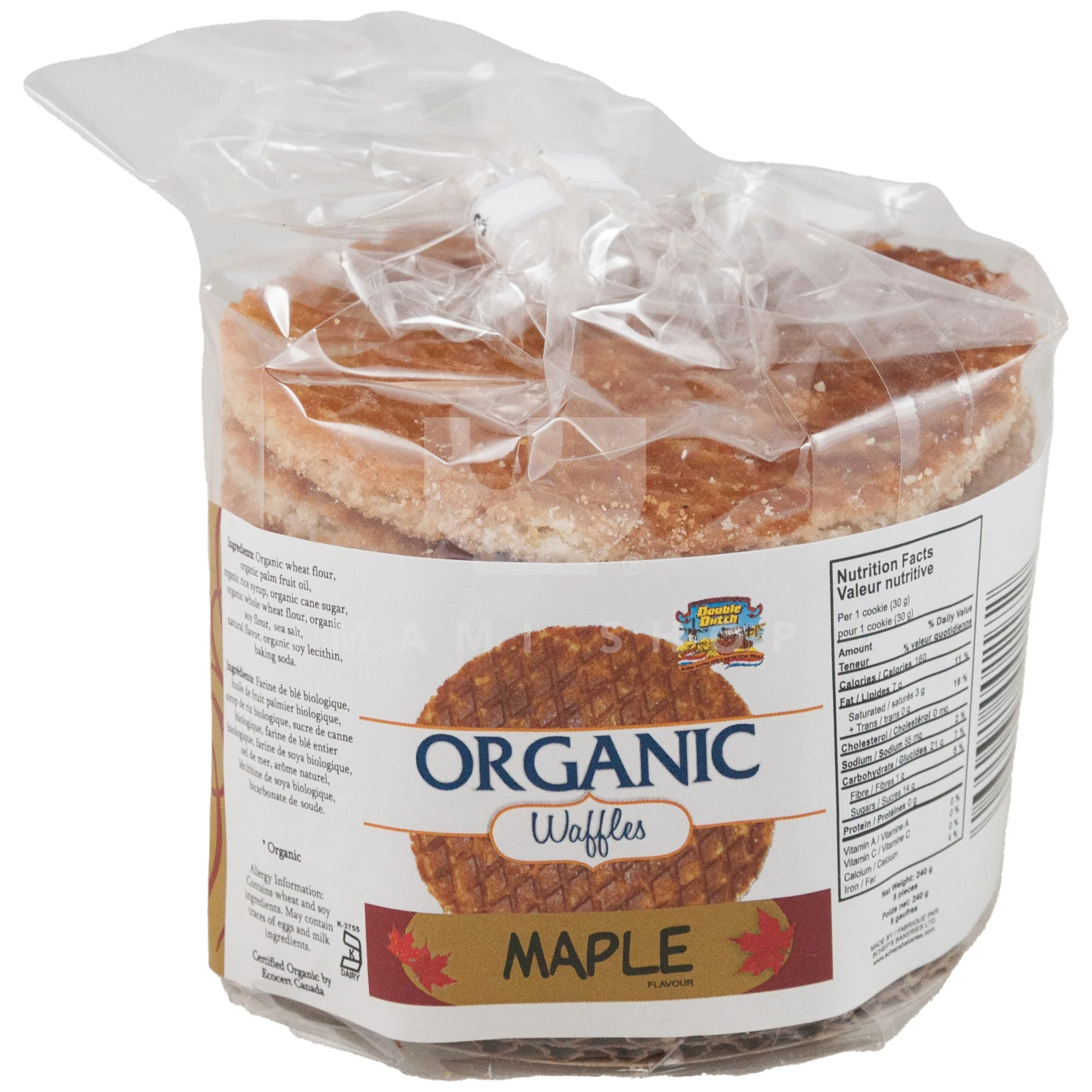 ORGANIC Maple Waffles
