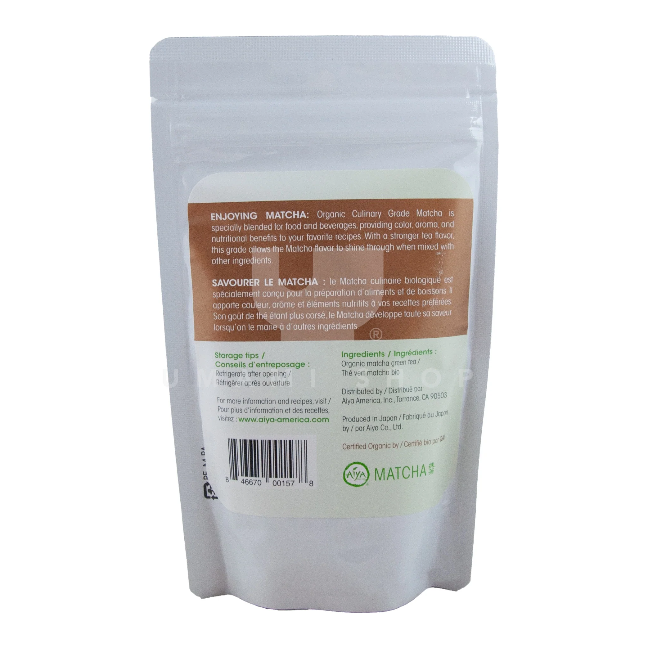 ORGANIC Matcha (Culinary Grade) - Image 2