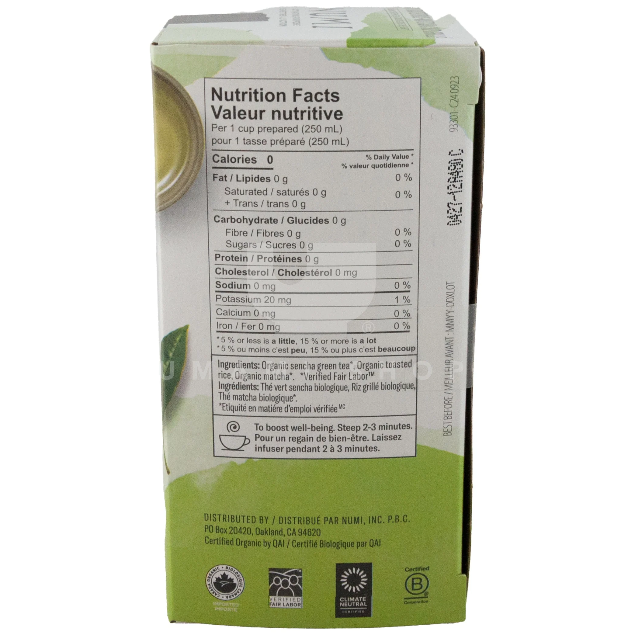 ORGANIC Matcha Toasted Rice Tea - Image 2