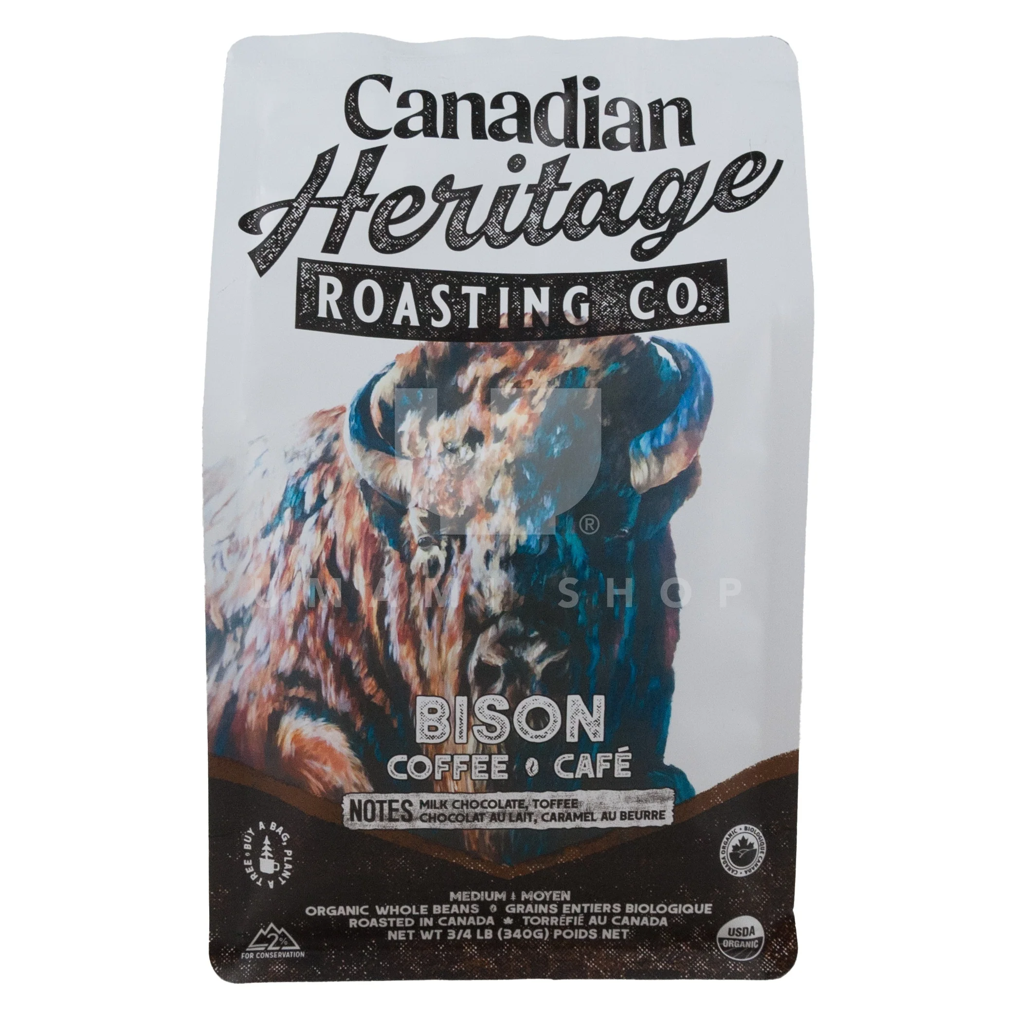 ORGANIC Medium Roast "Bison" Coffee