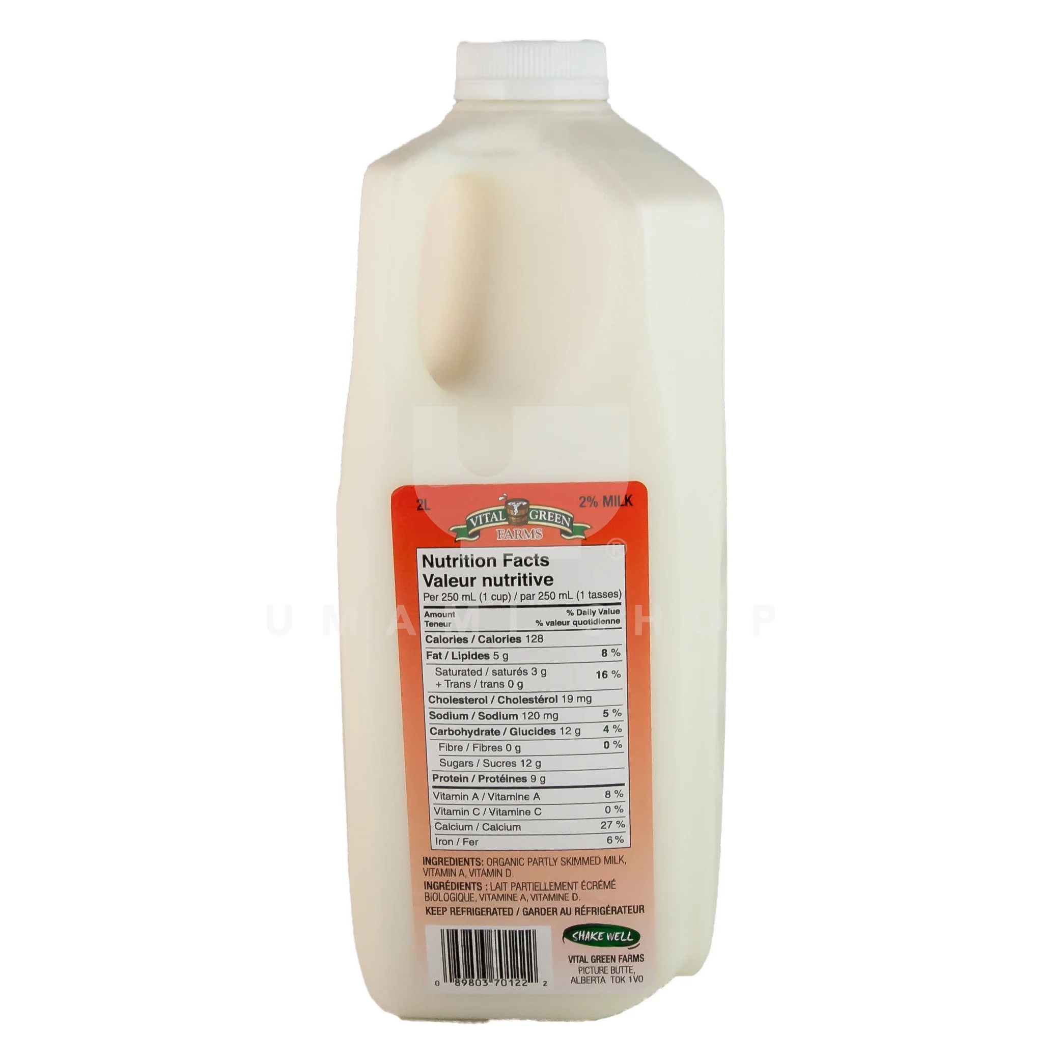 ORGANIC Milk 2% - Image 2