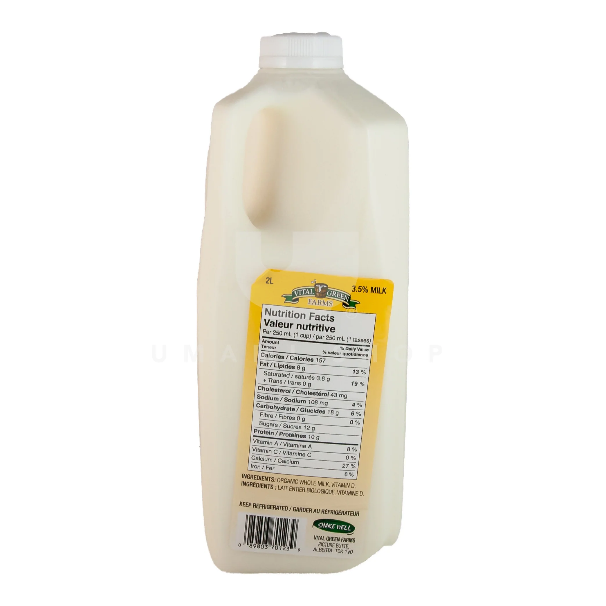 ORGANIC Whole Milk 3.5% - Image 3