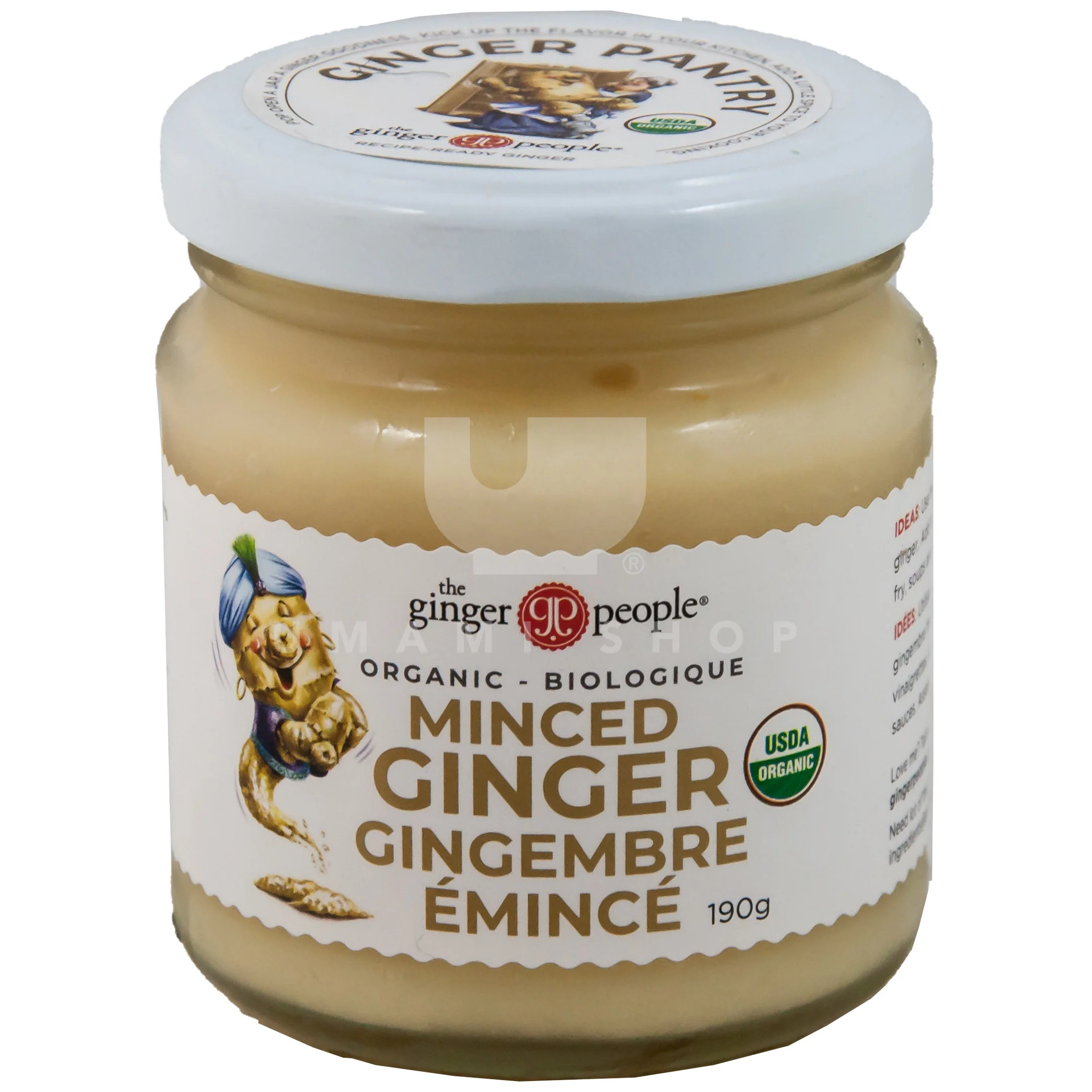 ORGANIC Minced Ginger