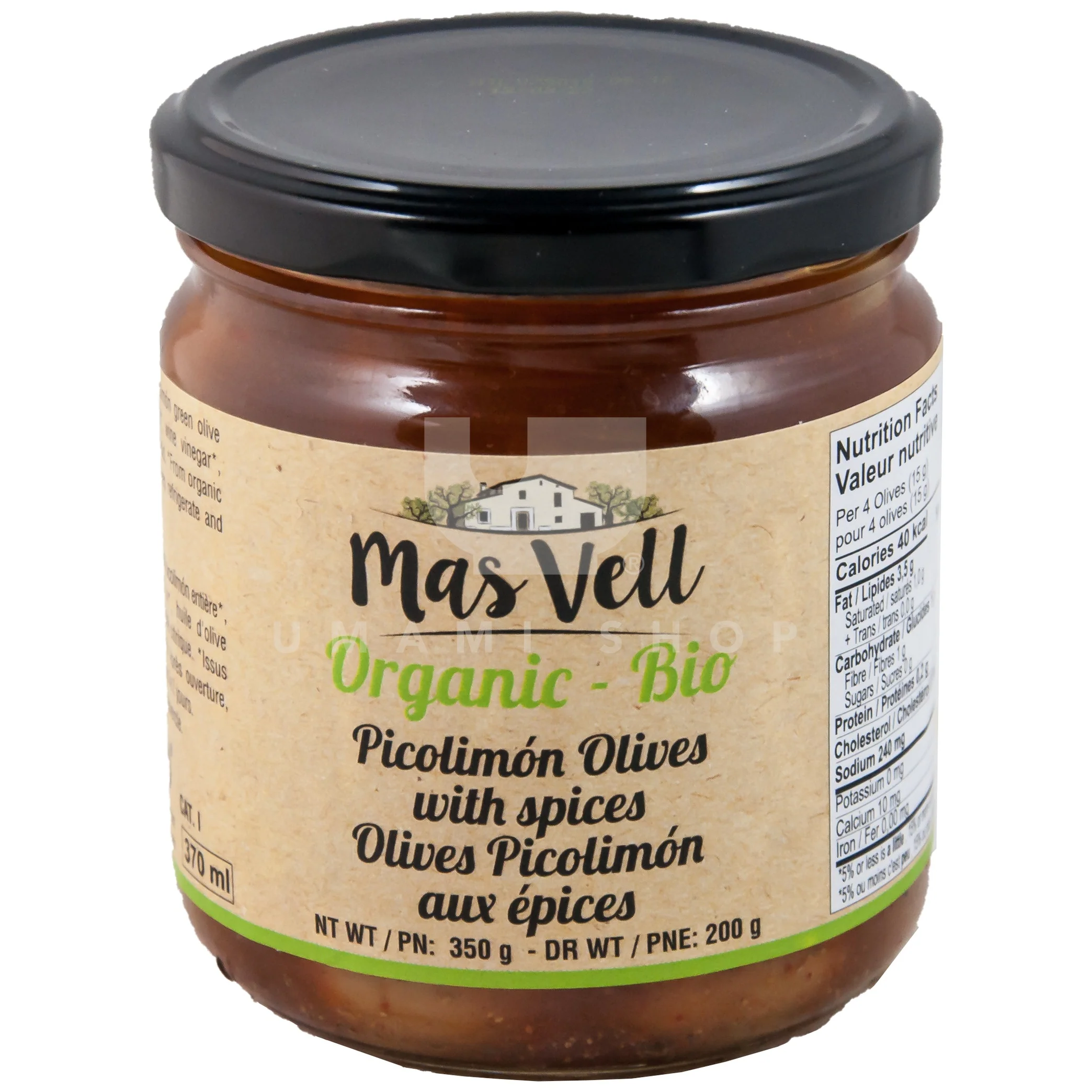 ORGANIC Olives w/Spices