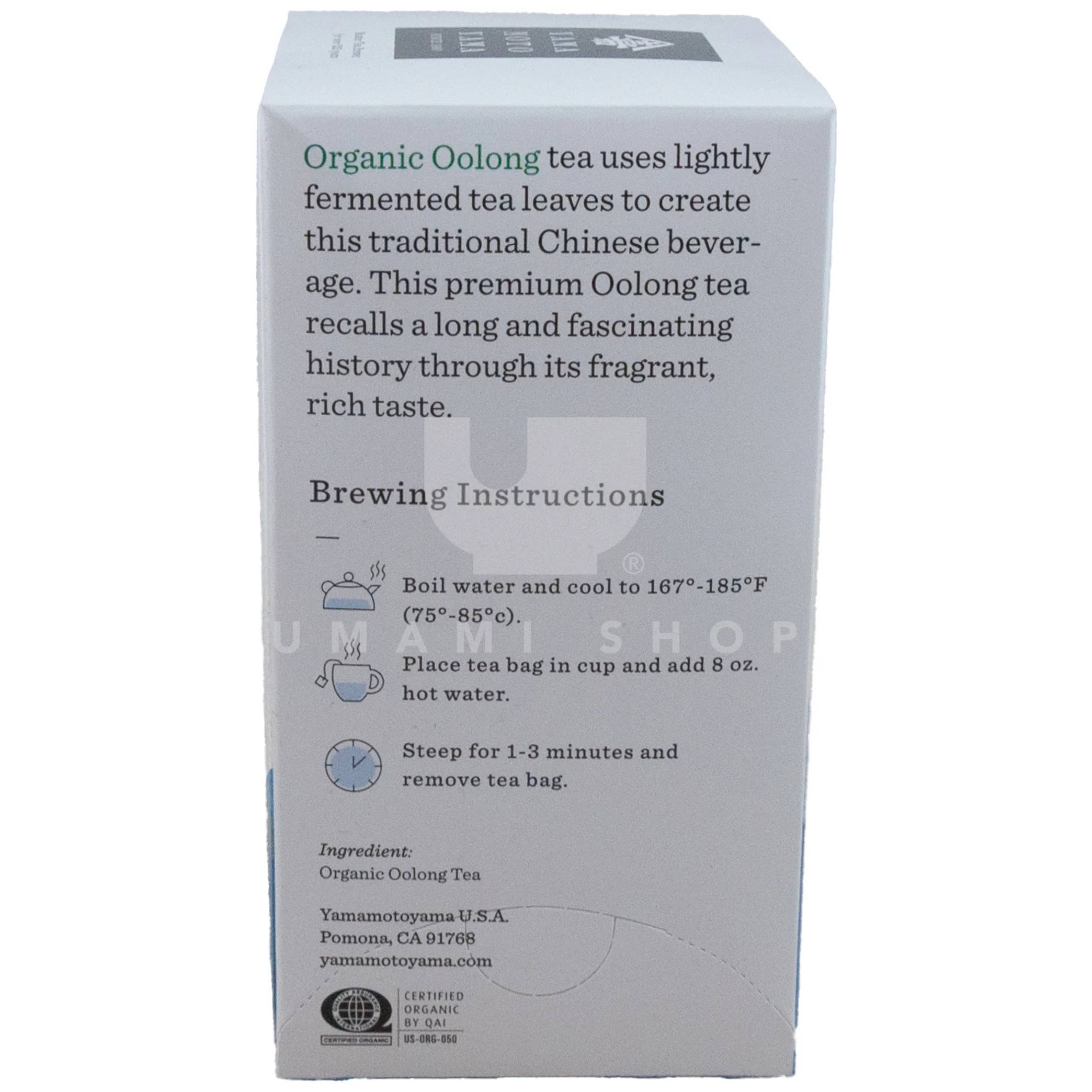 ORGANIC Oolong Tea (Bag) - Image 2