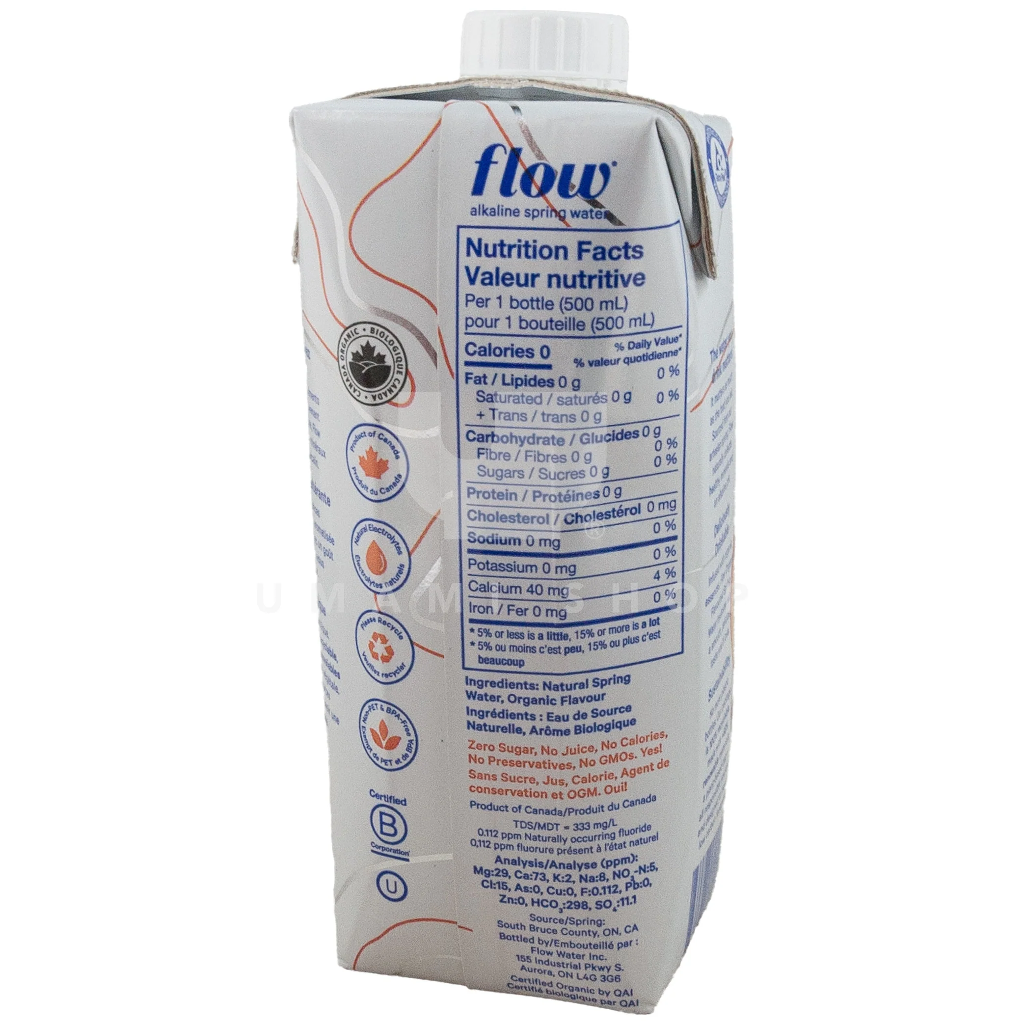 ORGANIC Peach & Blueberry Water - Image 2