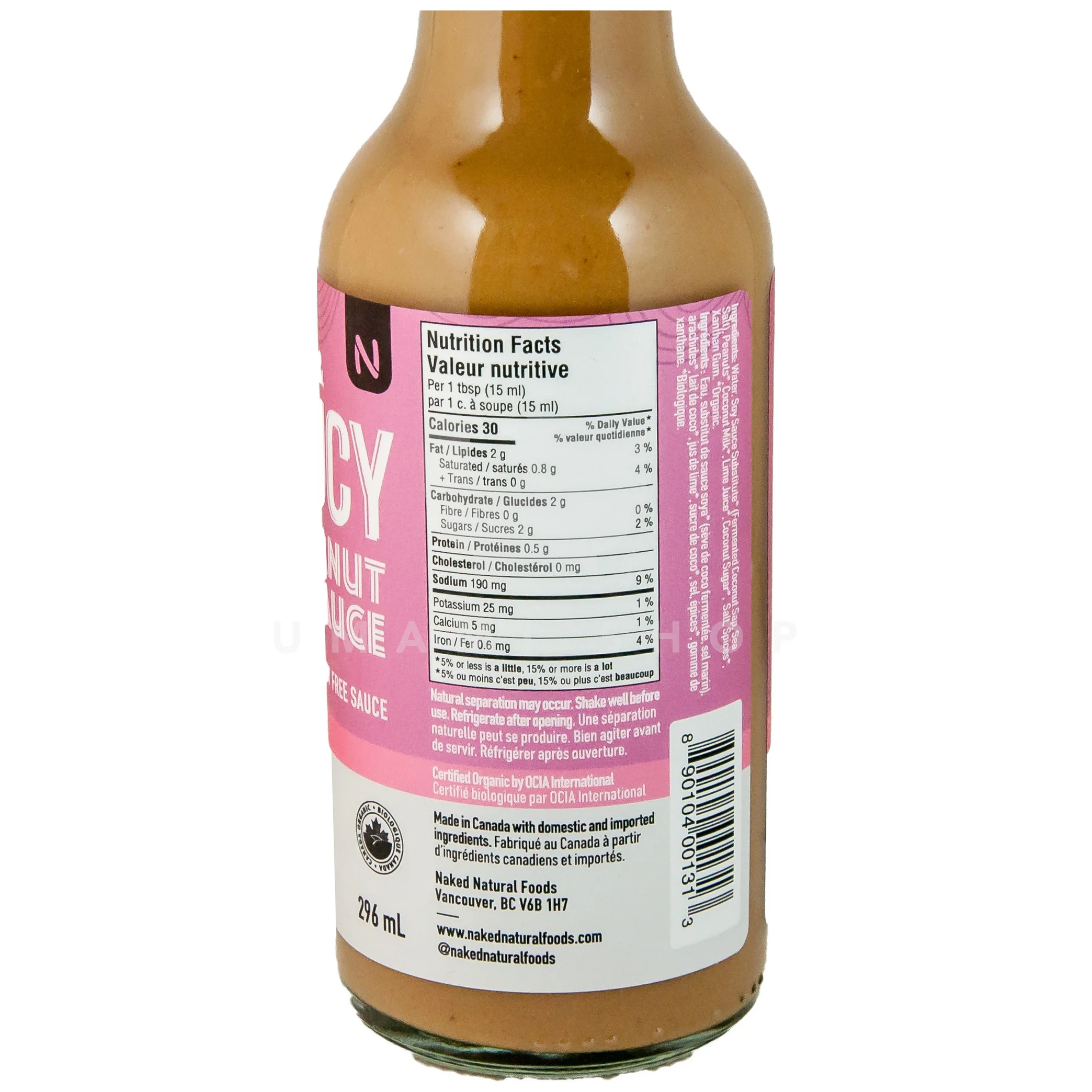 ORGANIC Peanut Sauce (GF,V) - Image 2