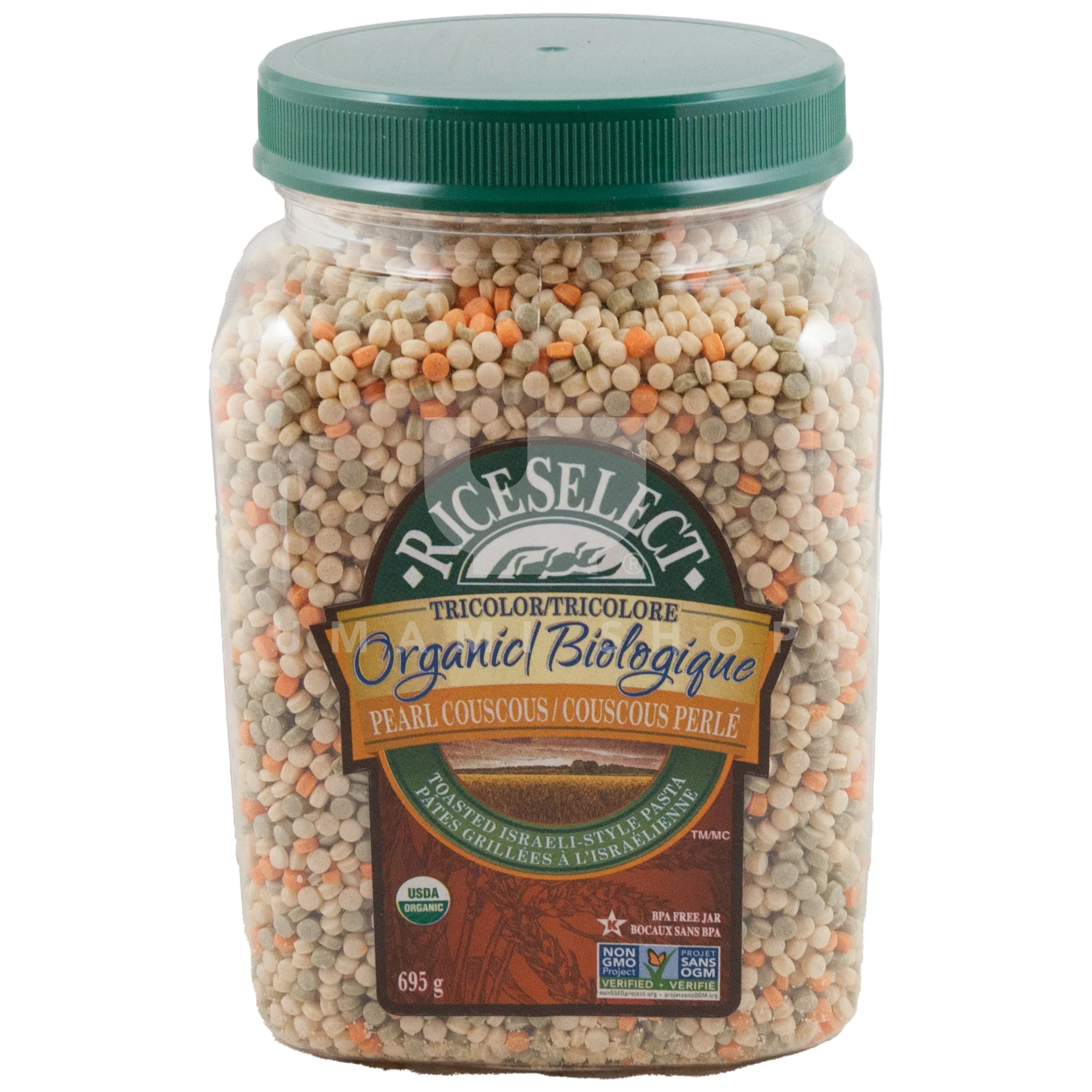 ORGANIC Pearl Couscous Tricolore