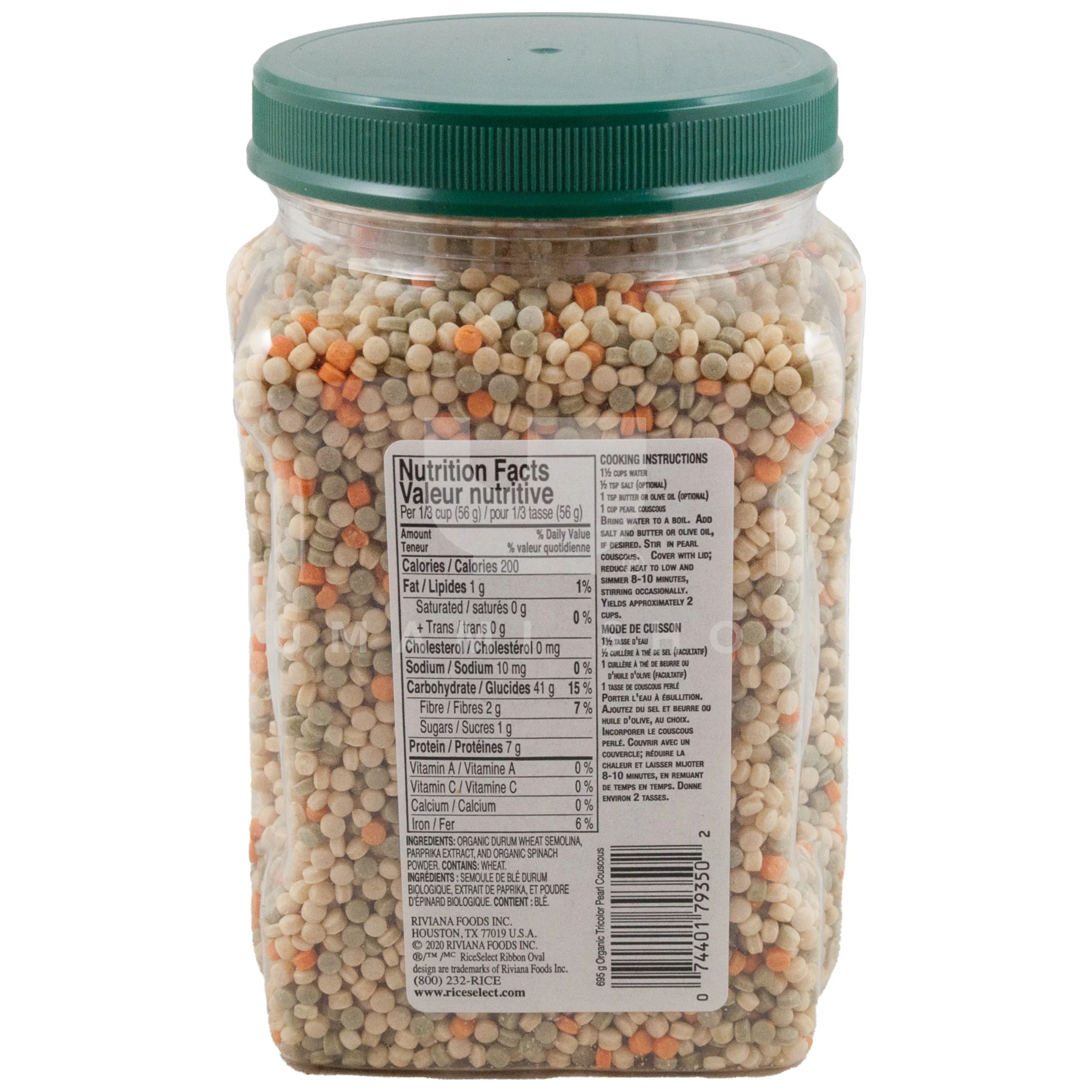 ORGANIC Pearl Couscous Tricolore - Image 2