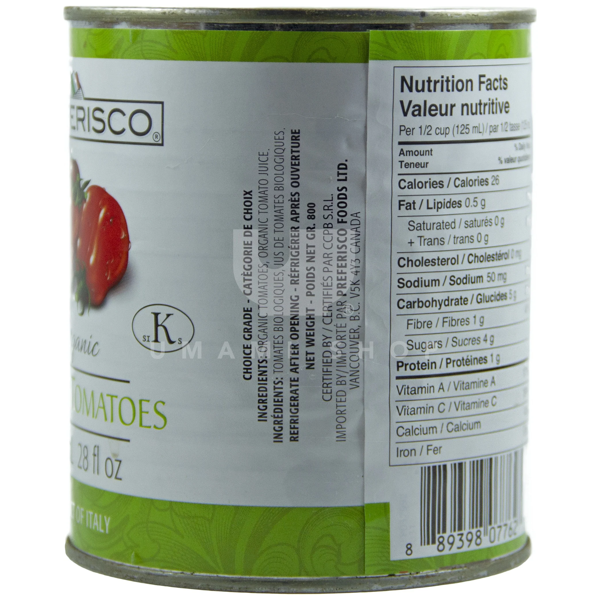 ORGANIC Peeled Tomatoes - Image 2