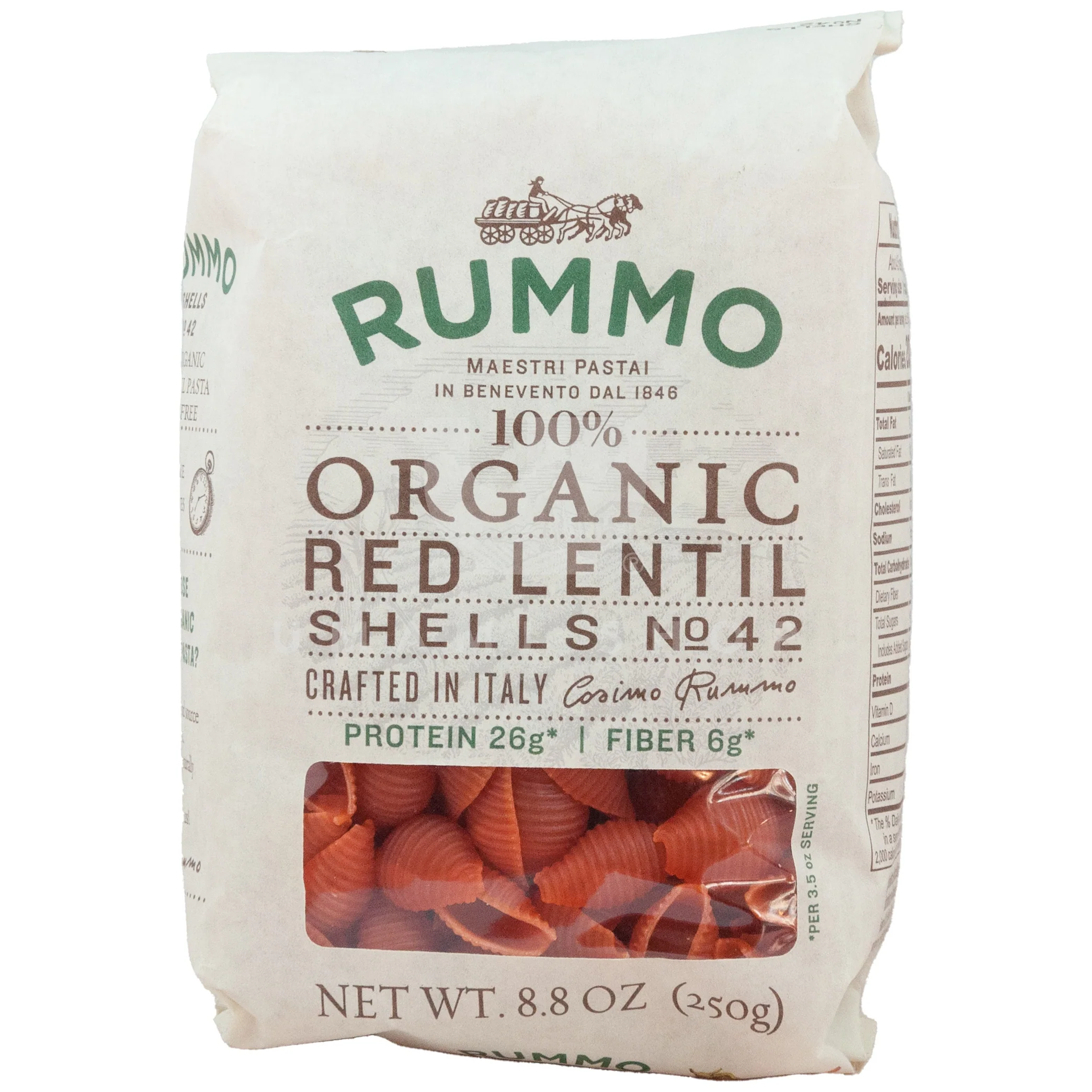 ORGANIC Red Lentil Shells No 42 (GF)