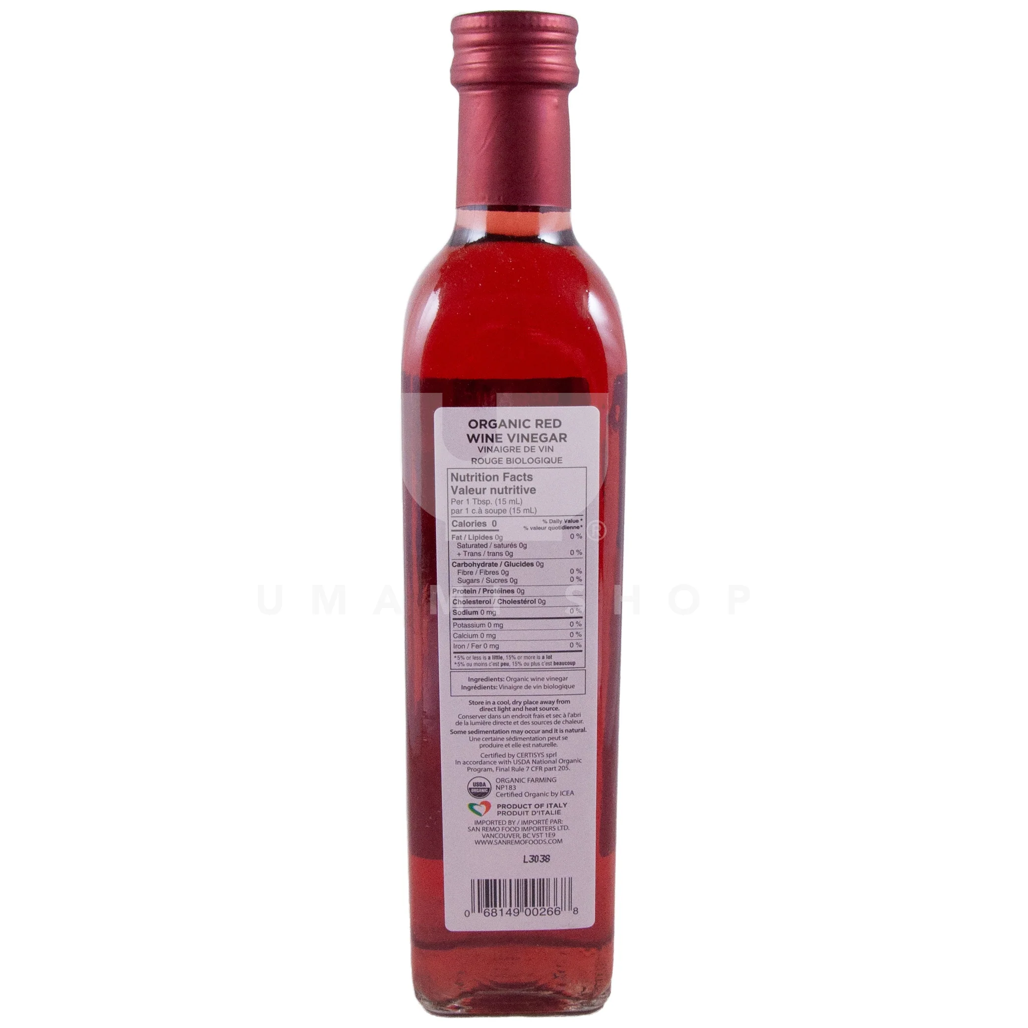 ORGANIC Red Wine Vinegar - Image 2