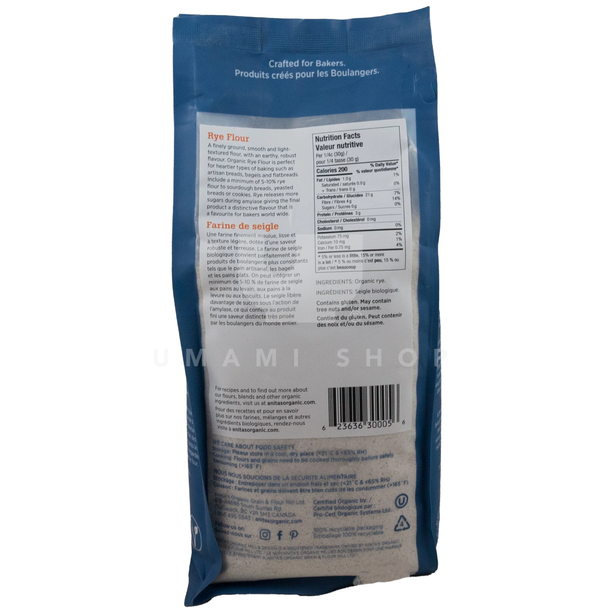 ORGANIC Rye Flour - Image 2