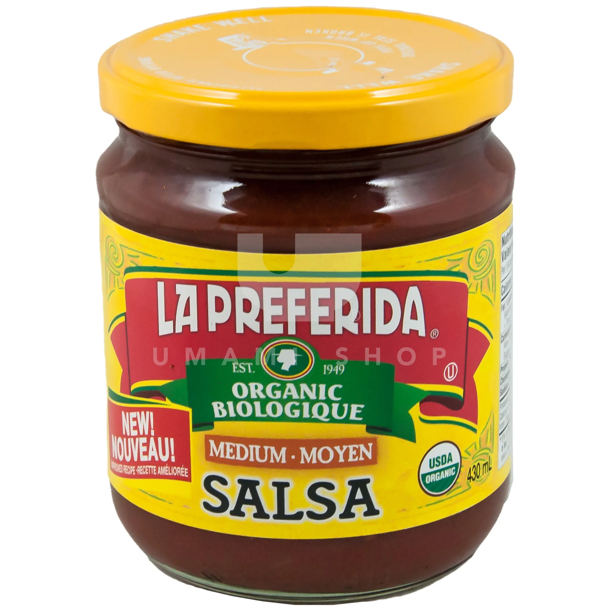 Organic Salsa Medium