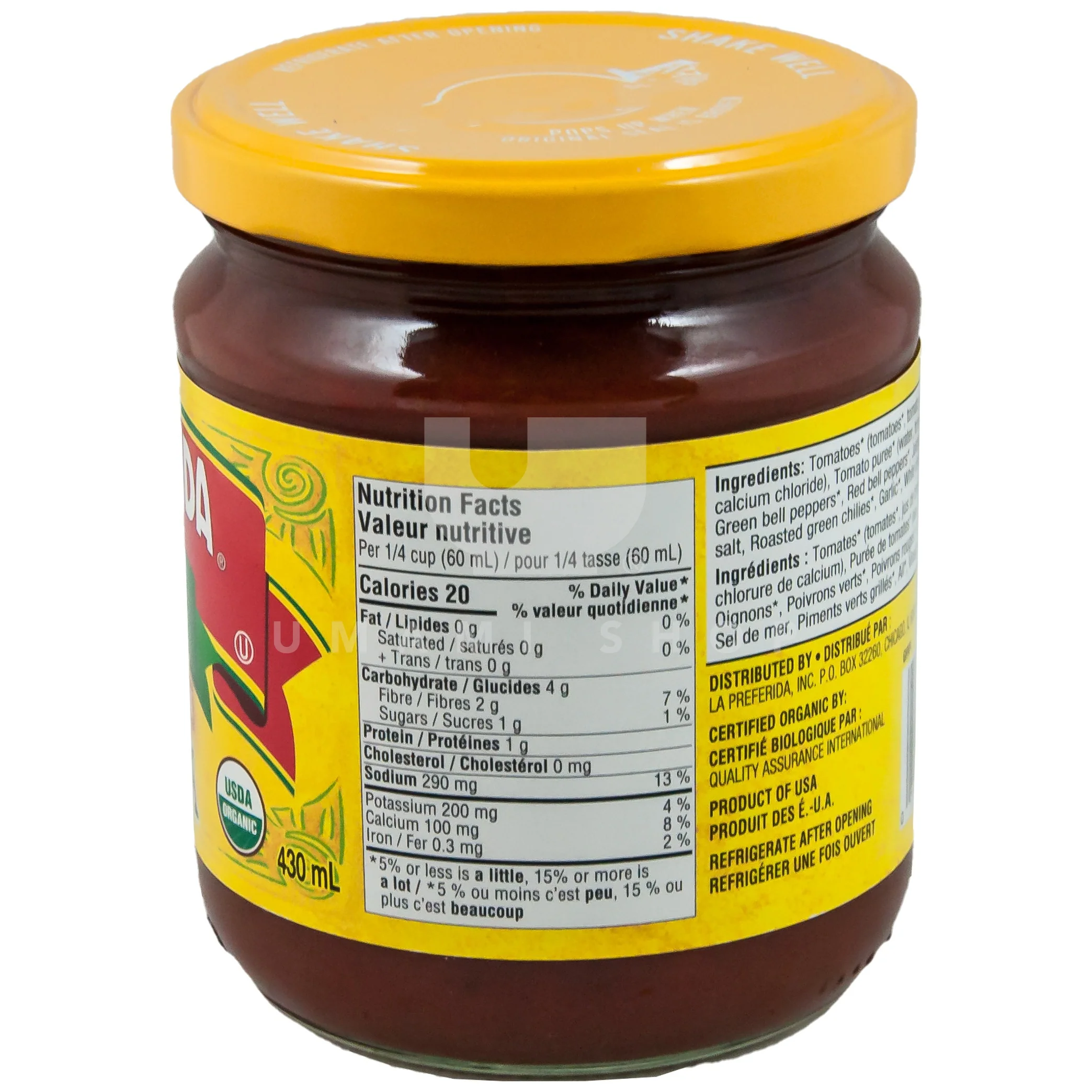 Organic Salsa Medium - Image 2