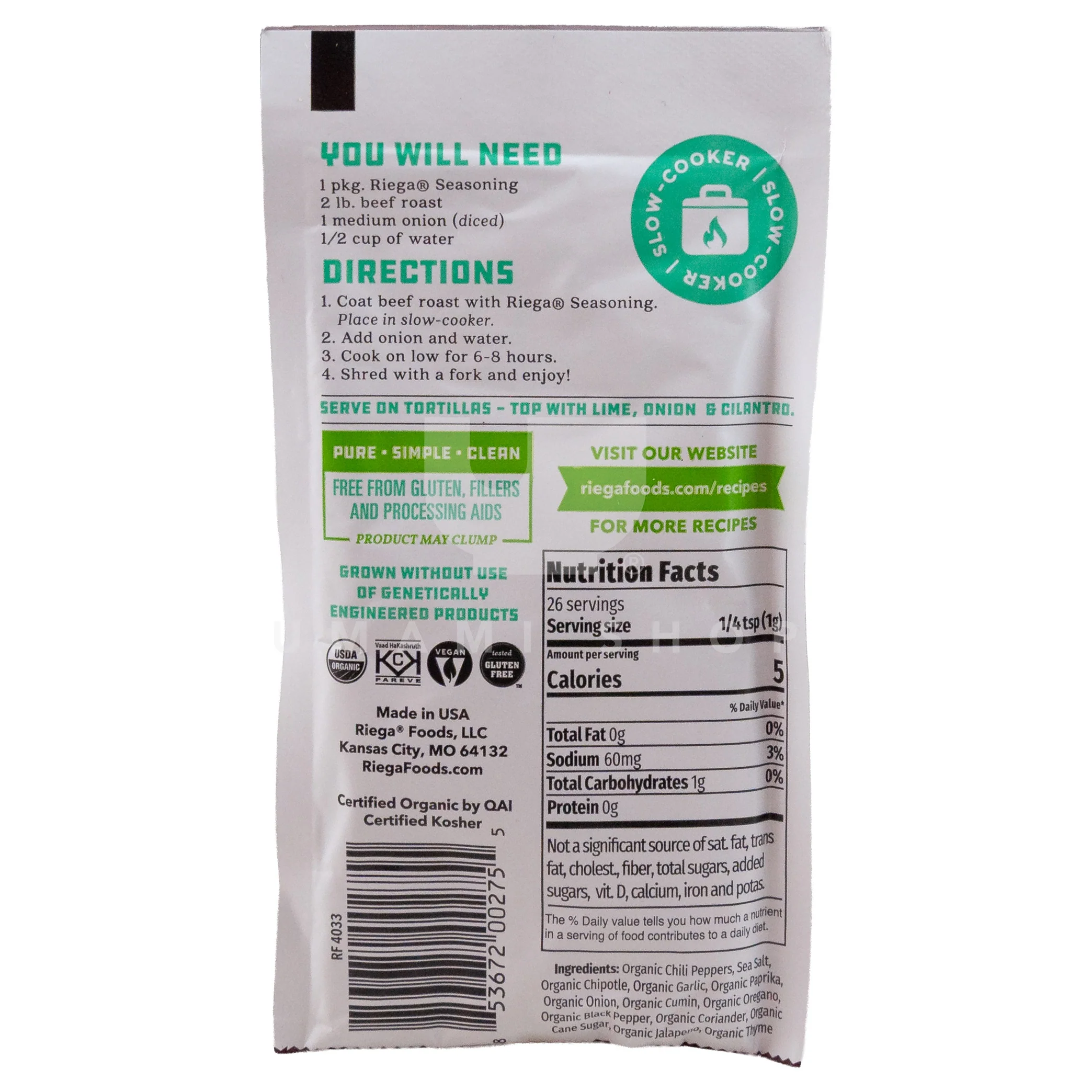 ORGANIC Taco Seasoning "Barbacoa" - Image 2