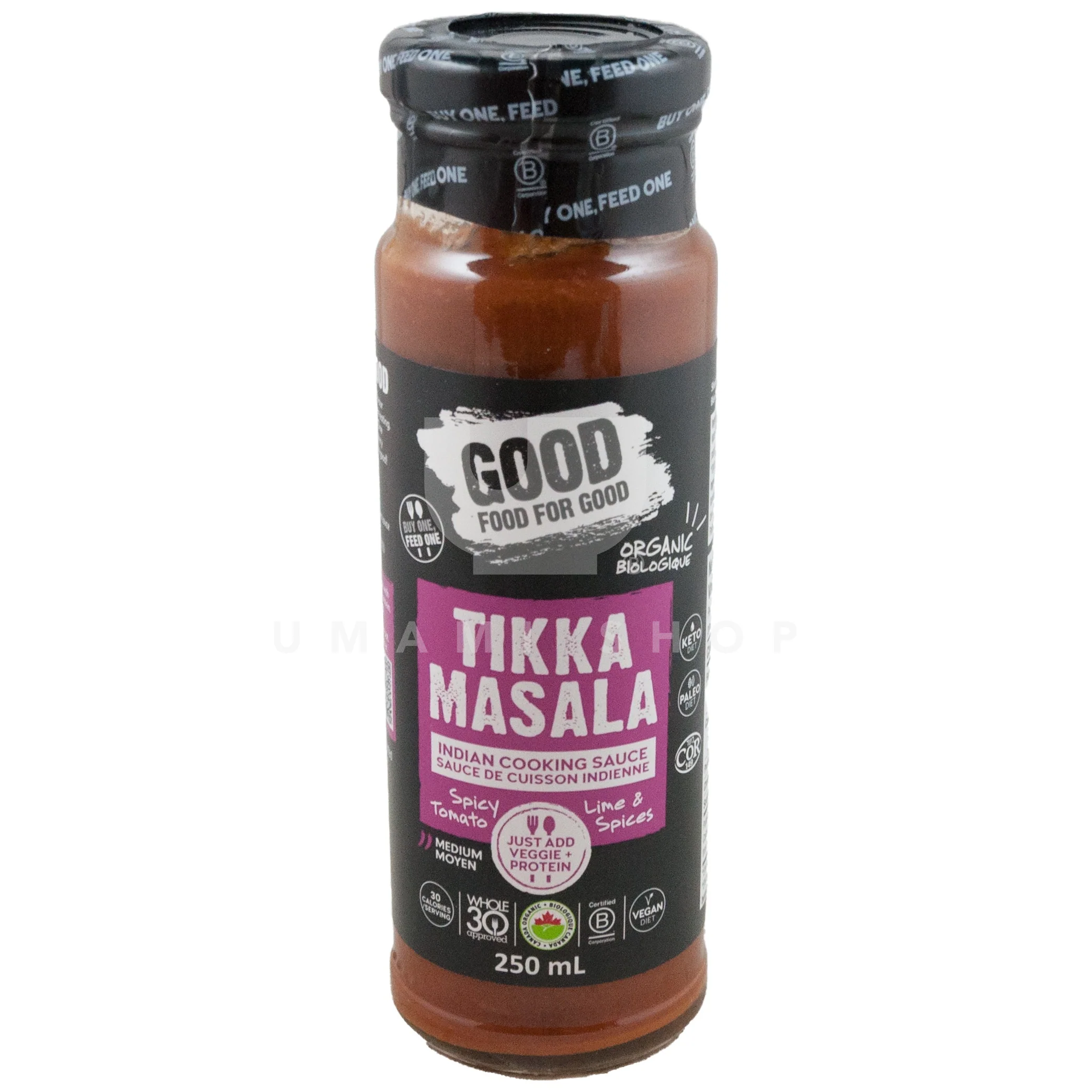 ORGANIC Tikka Masala (GF,V)