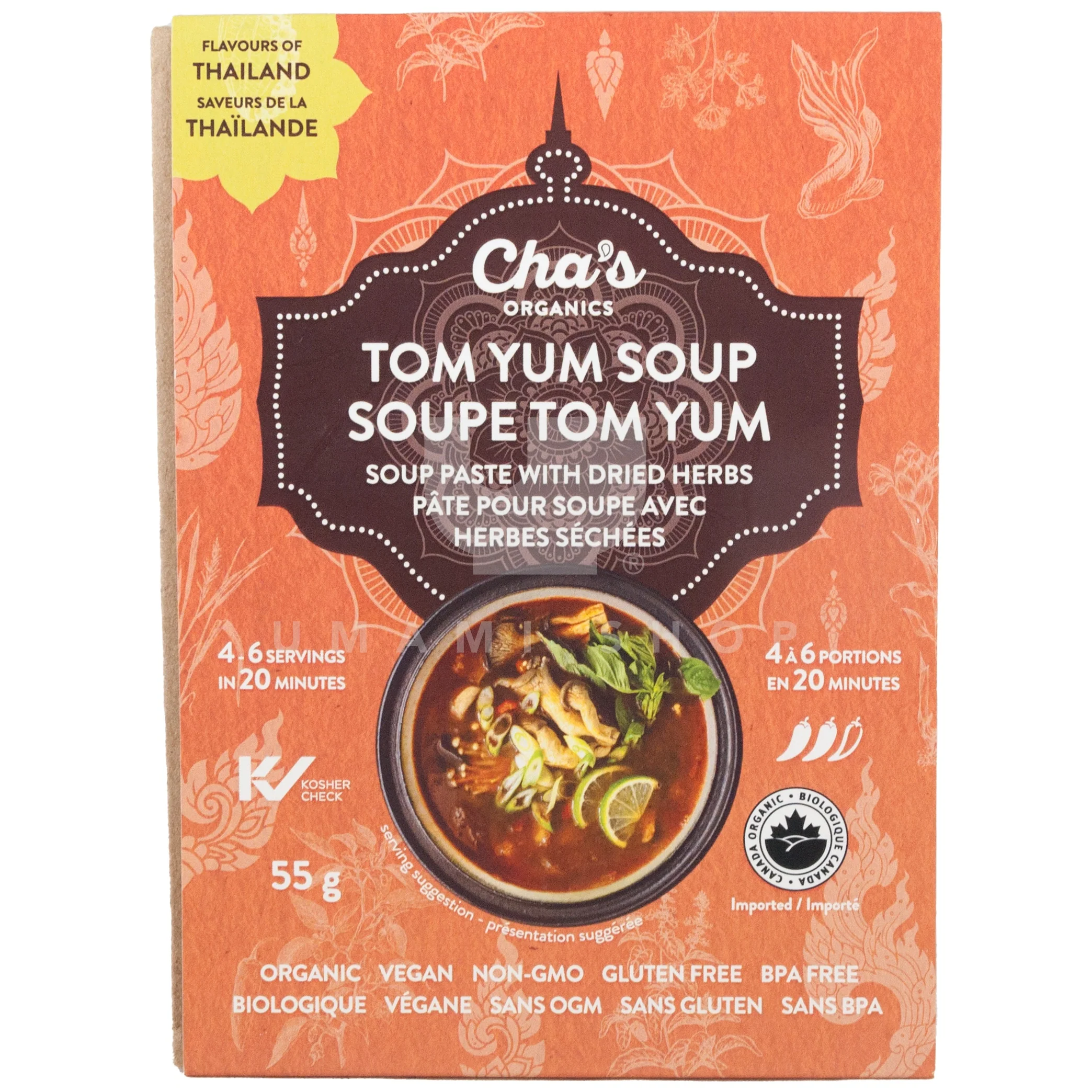 ORGANIC Tom Yum Soup (GF,V)