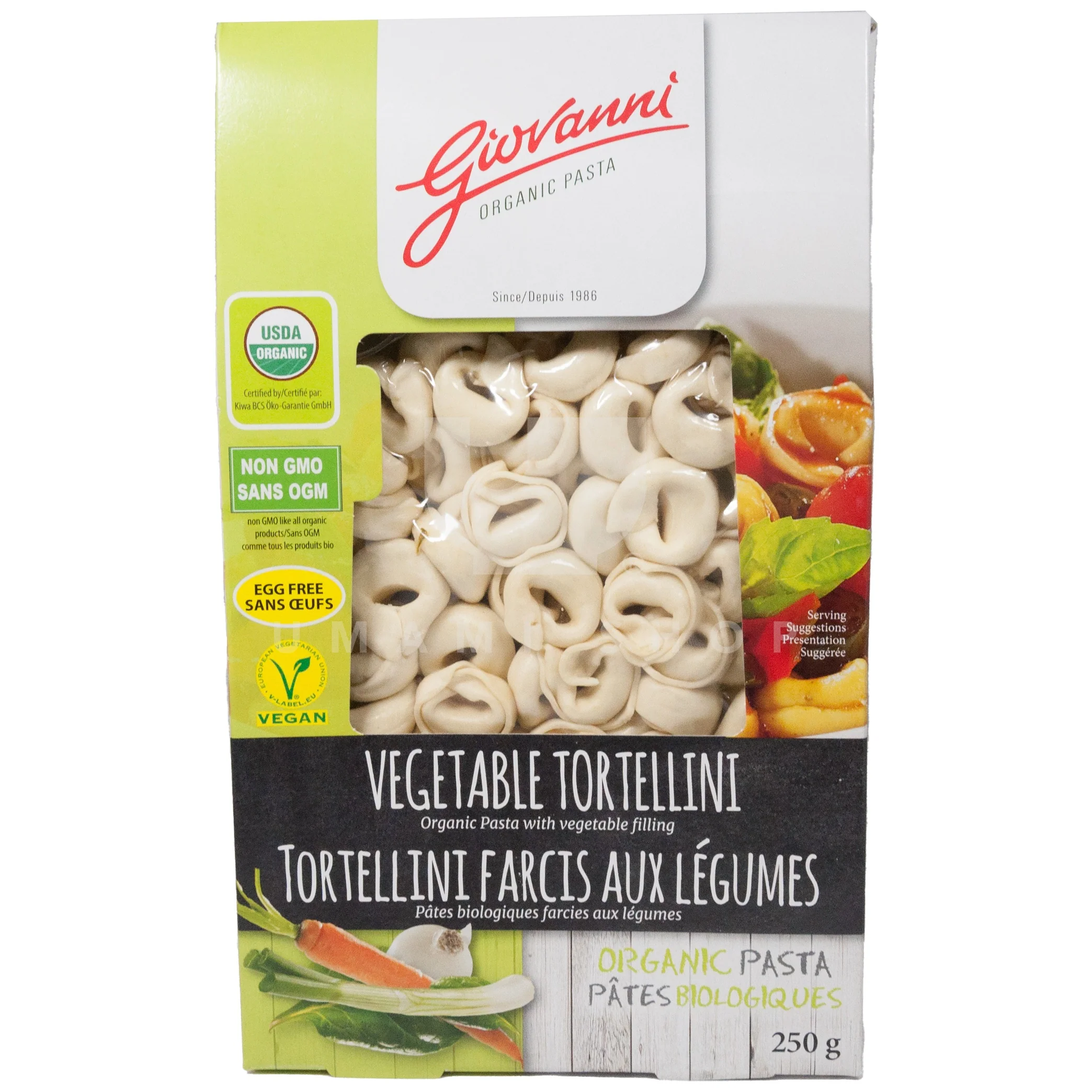 ORGANIC Tortellini Vegetable