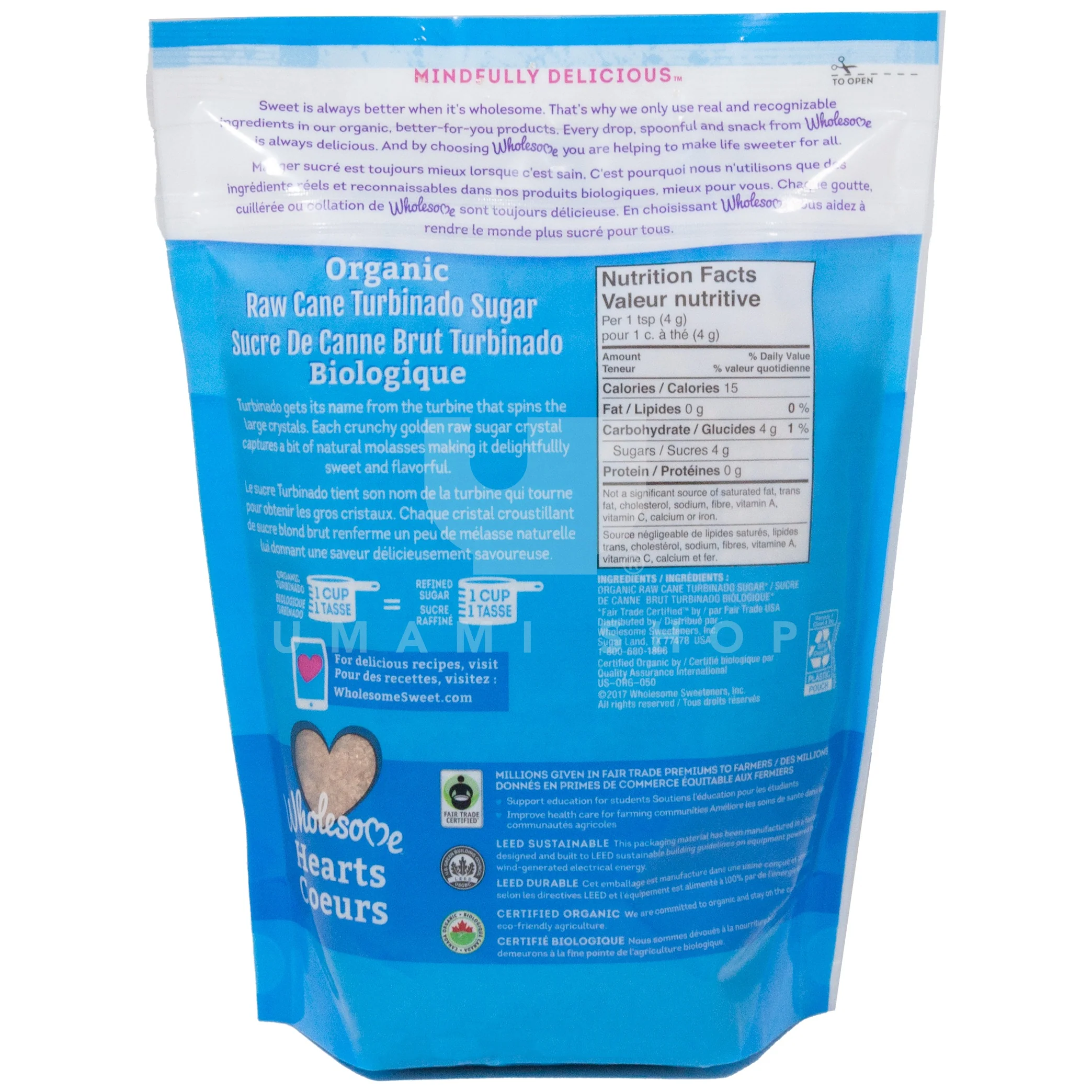 ORGANIC Turbinado Sugar (GF,V) - Image 2
