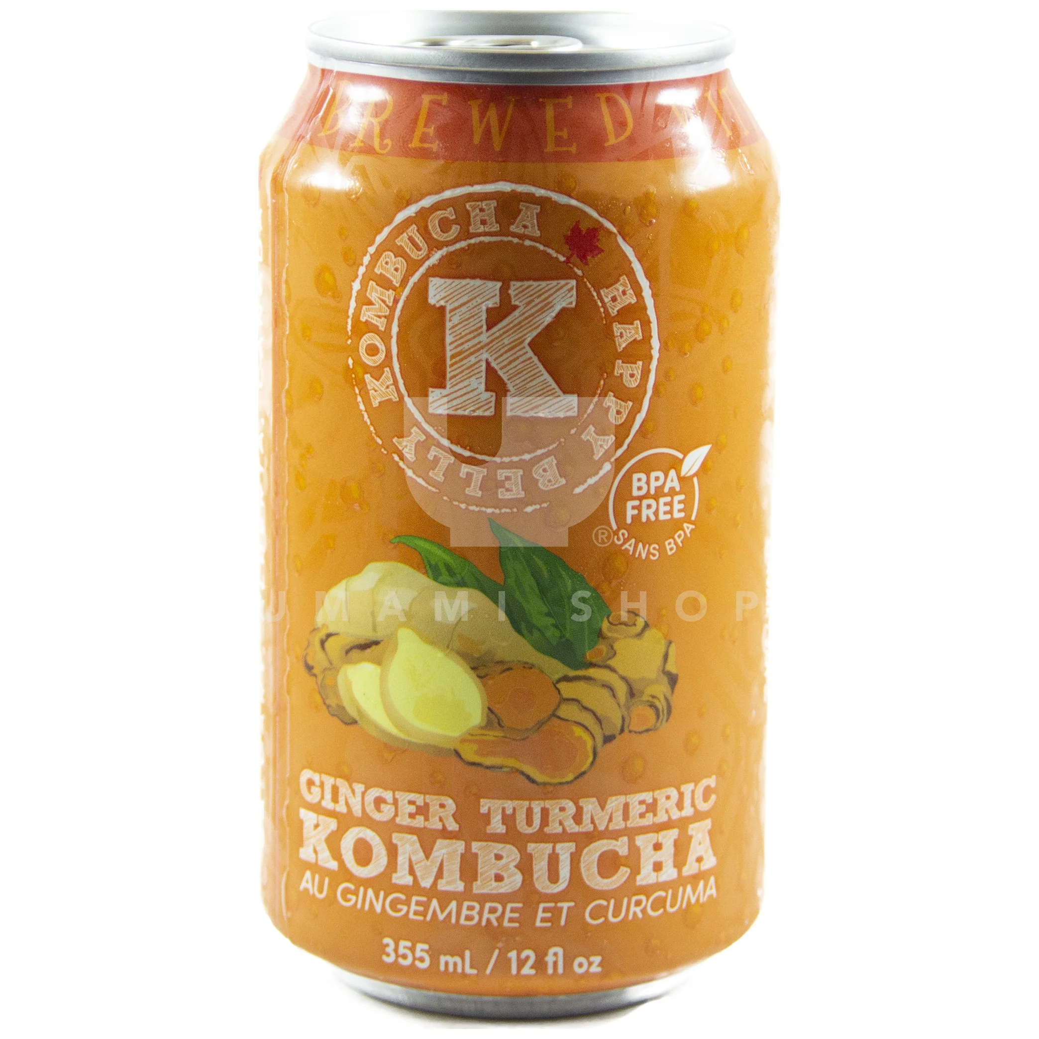 ORGANIC Kombucha Ginger Turmeric