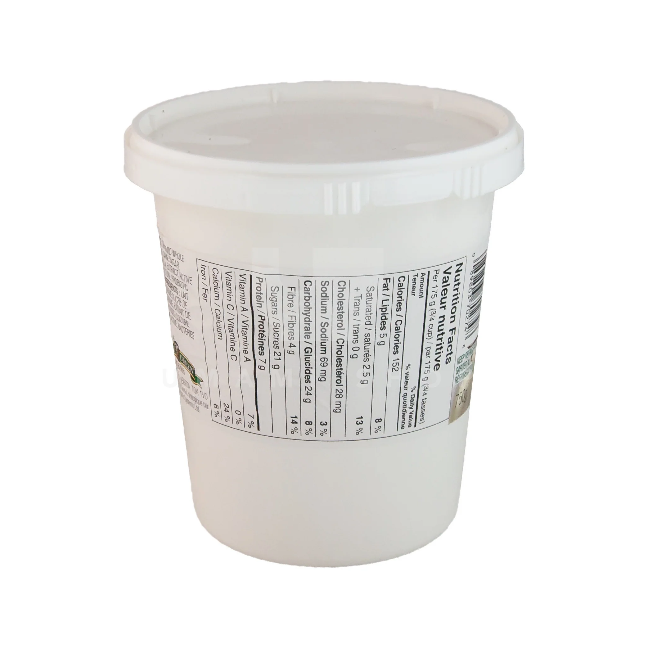 ORGANIC Vanilla Yoghurt 3.8% - Image 2