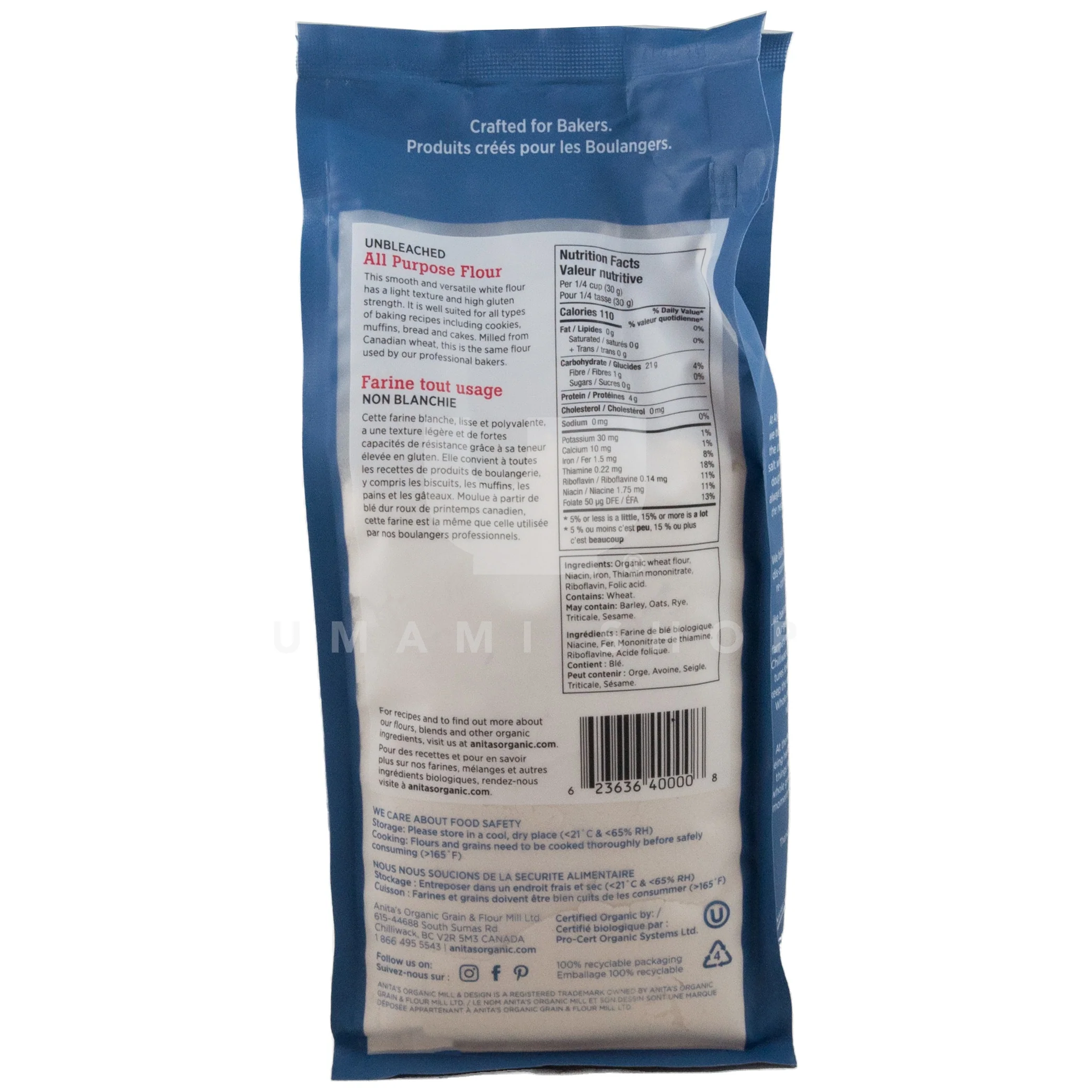 ORGANIC White Flour Unbleached - Image 2