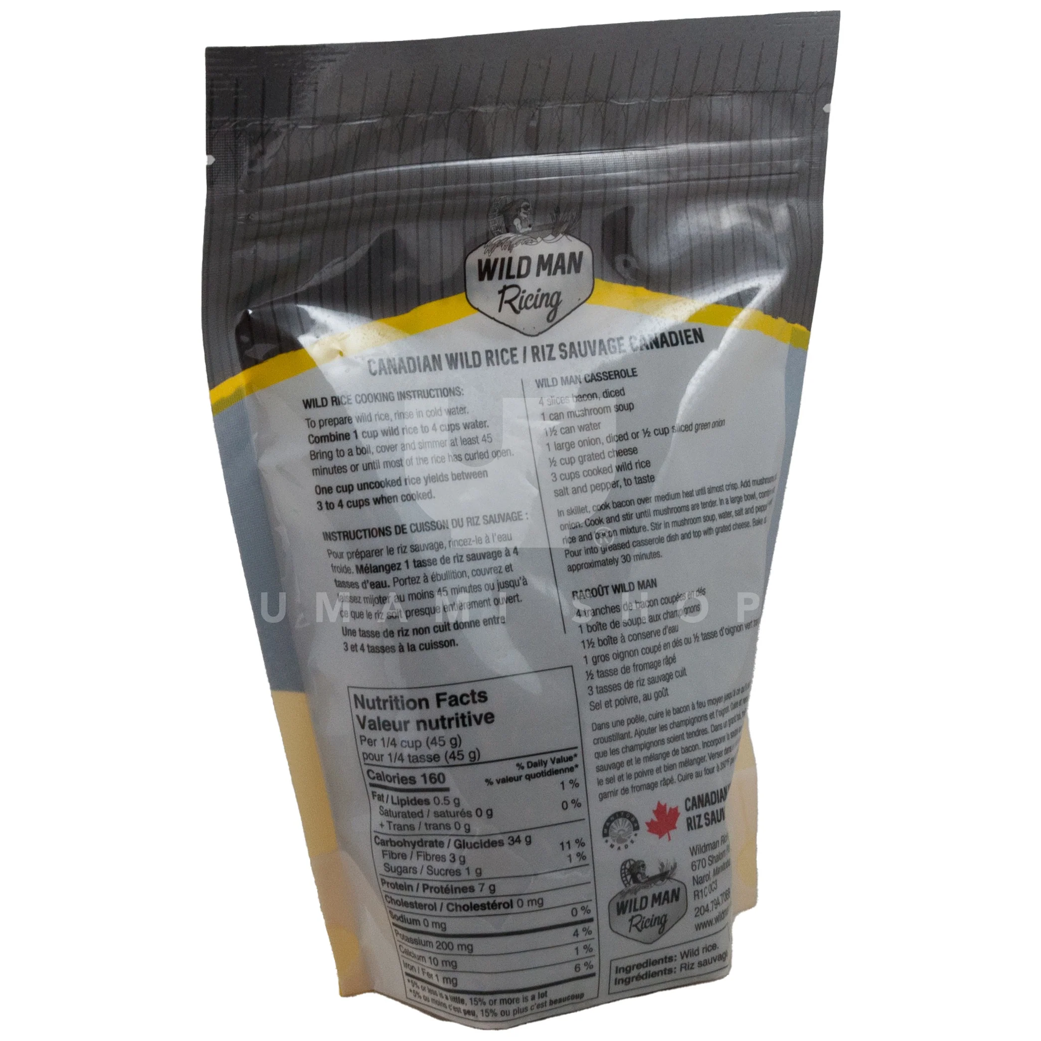 ORGANIC Wild Rice 1lb - Image 2