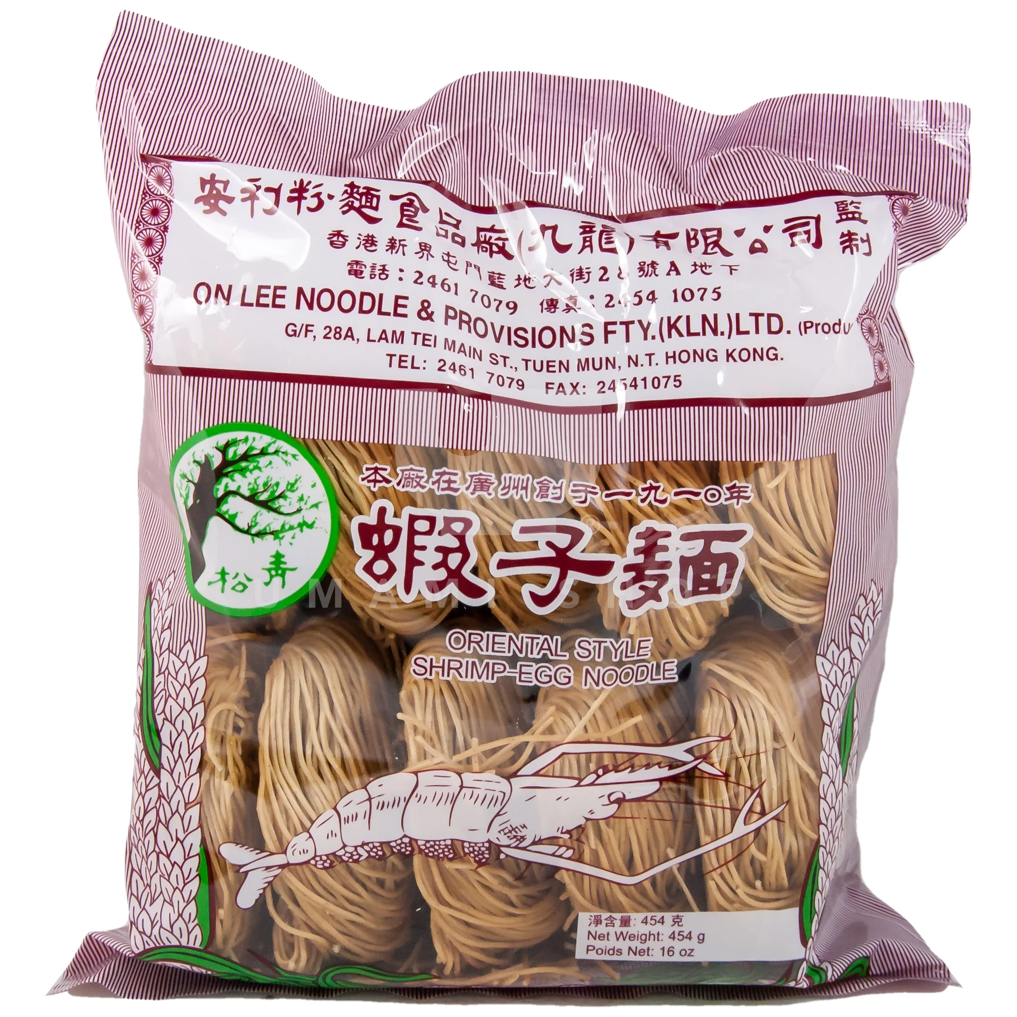 Oriental Shrimp-Egg Noodle