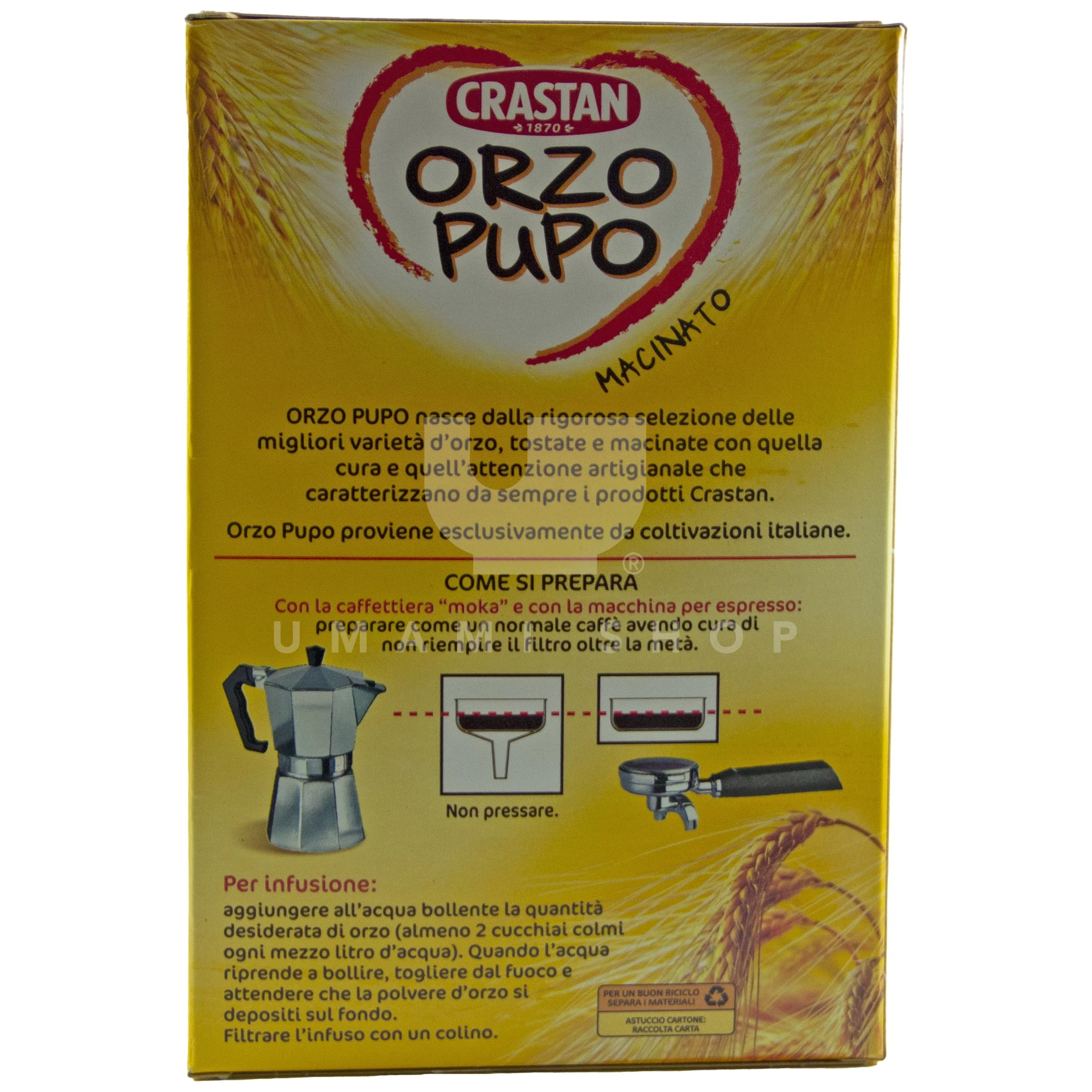 Orzo Pupo, Barley Moka - Image 2