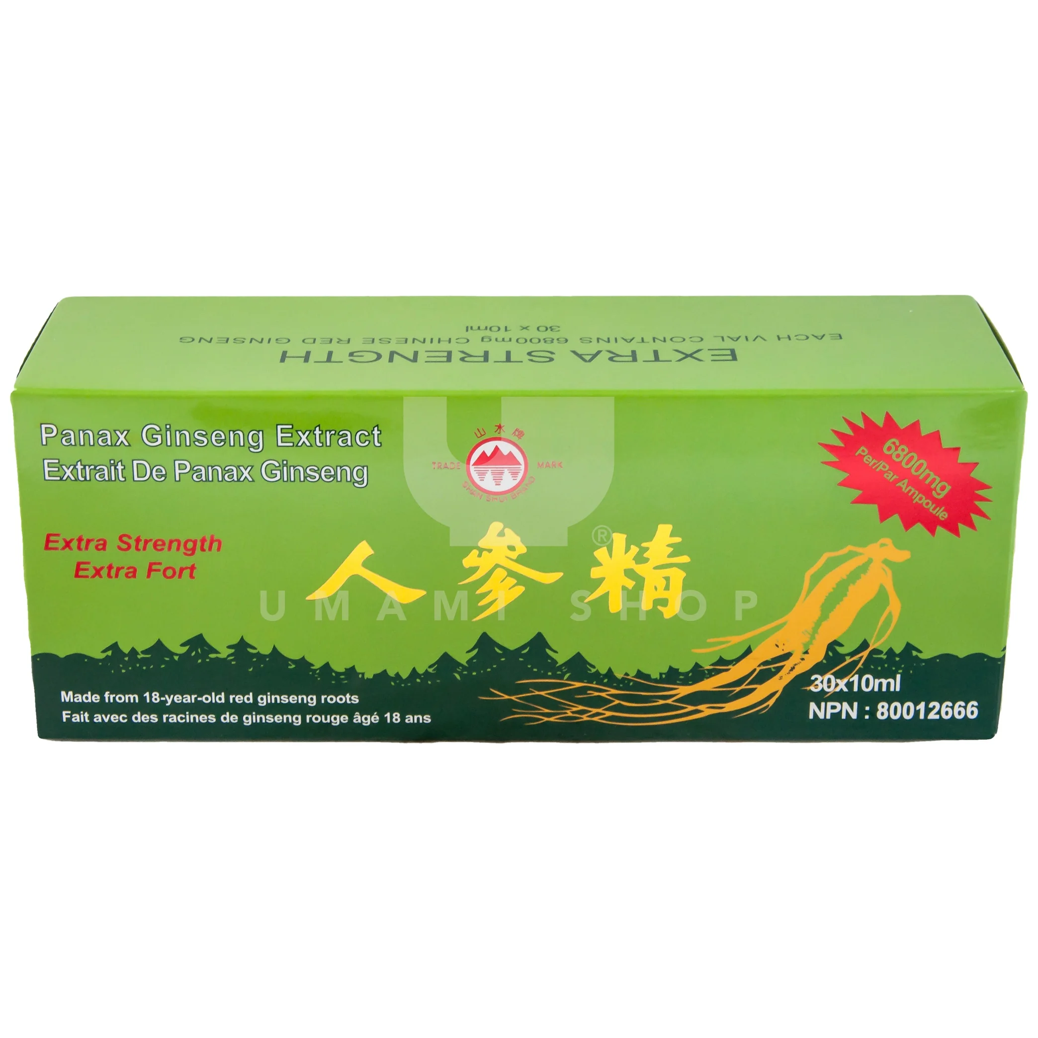 Panax Ginseng Extract 6800mg