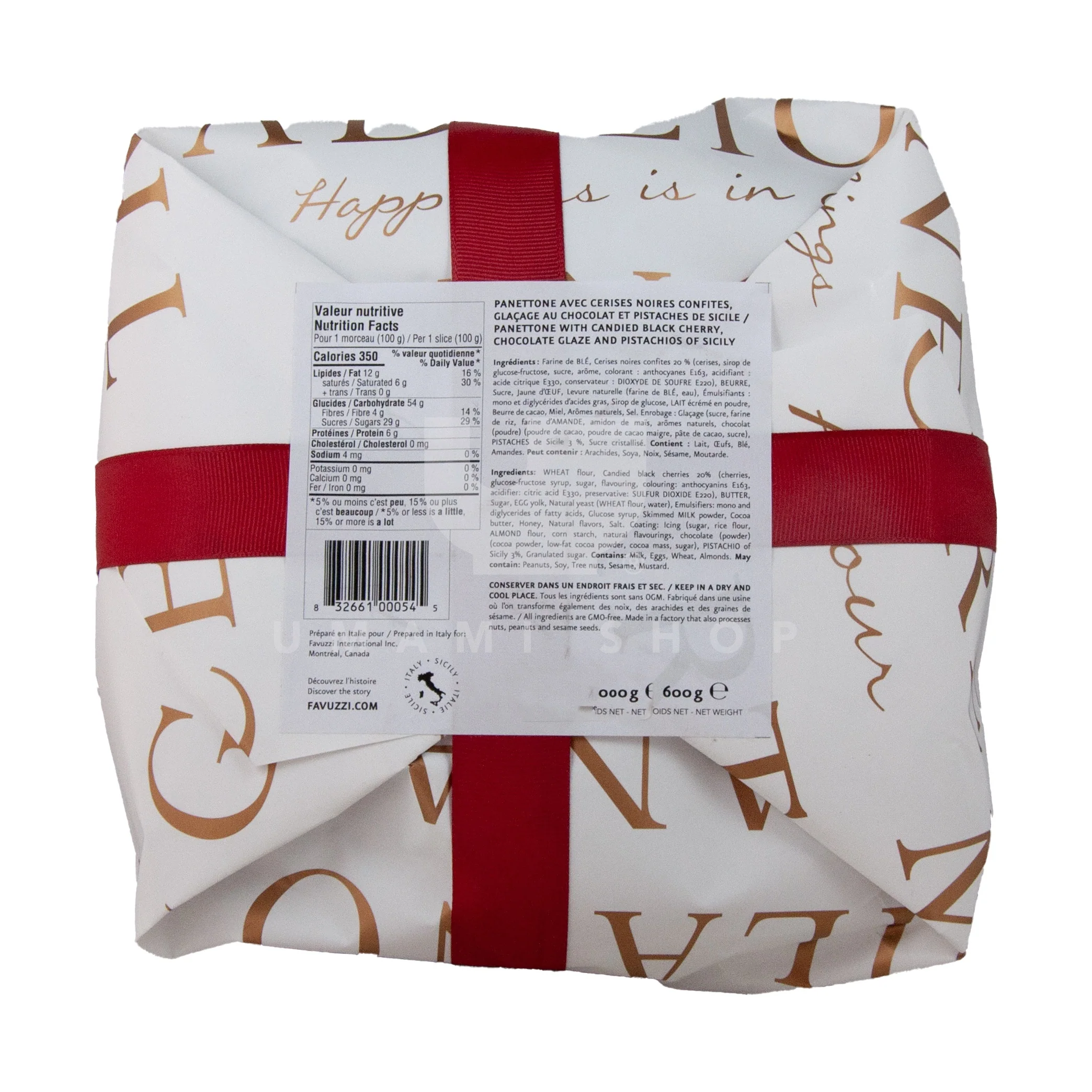 Panettone Black Cherry & Pistachio - Image 2