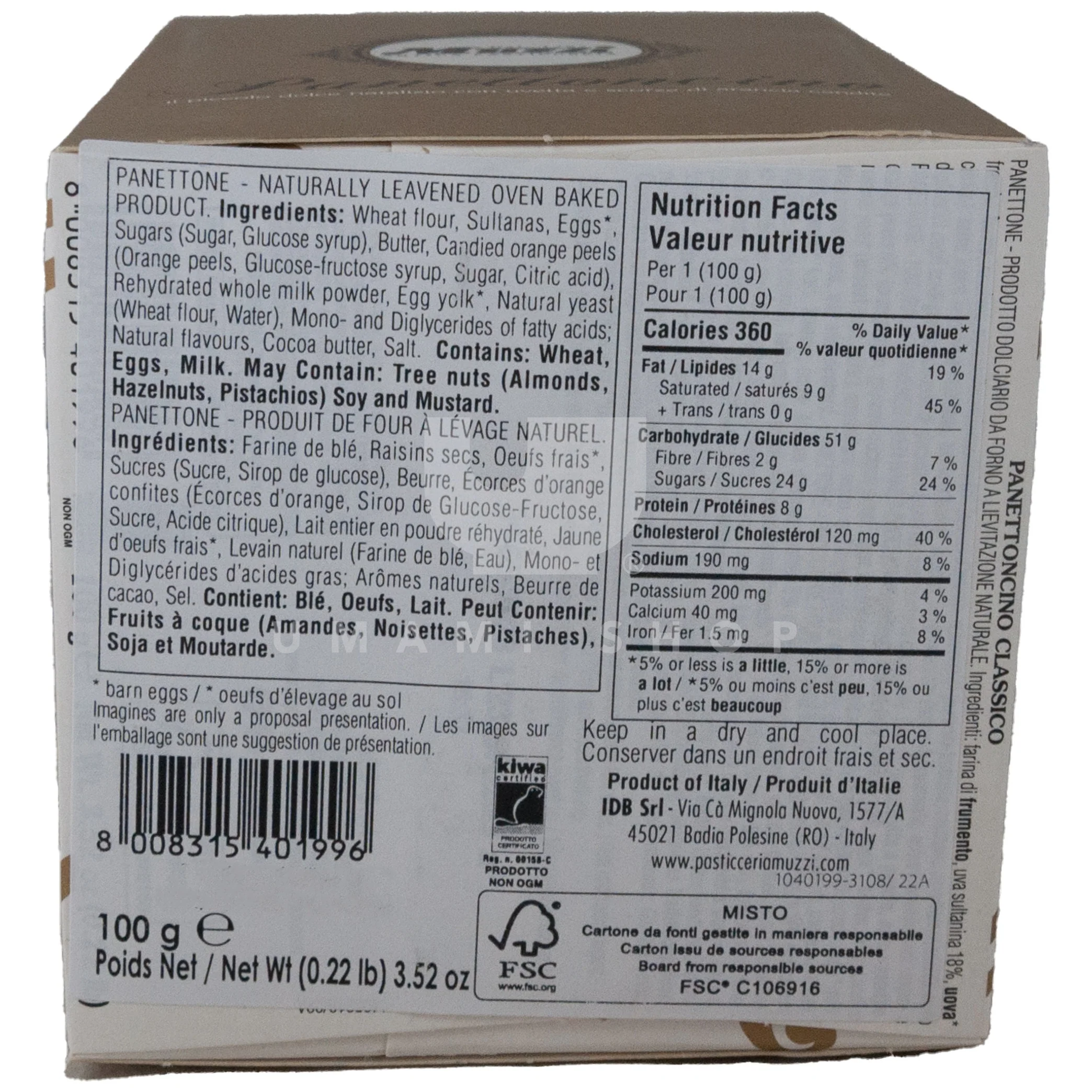 Panettone Classico (Mini) - Image 2
