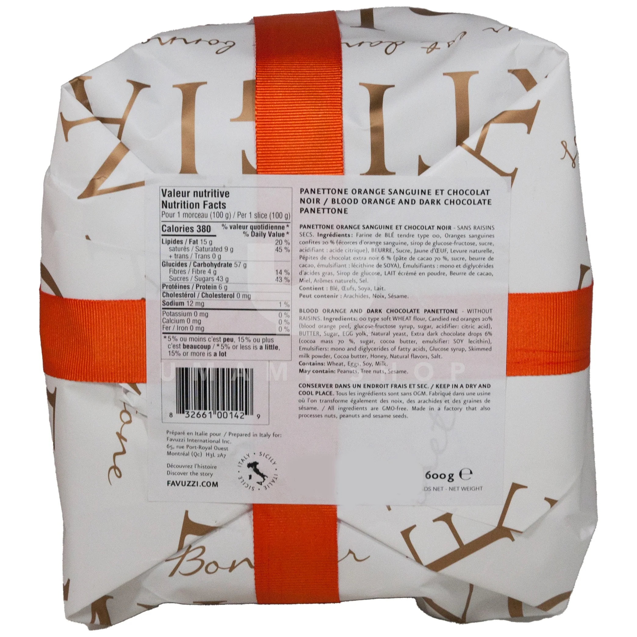 Panettone Blood Orange & Dark Chocolate - Image 2
