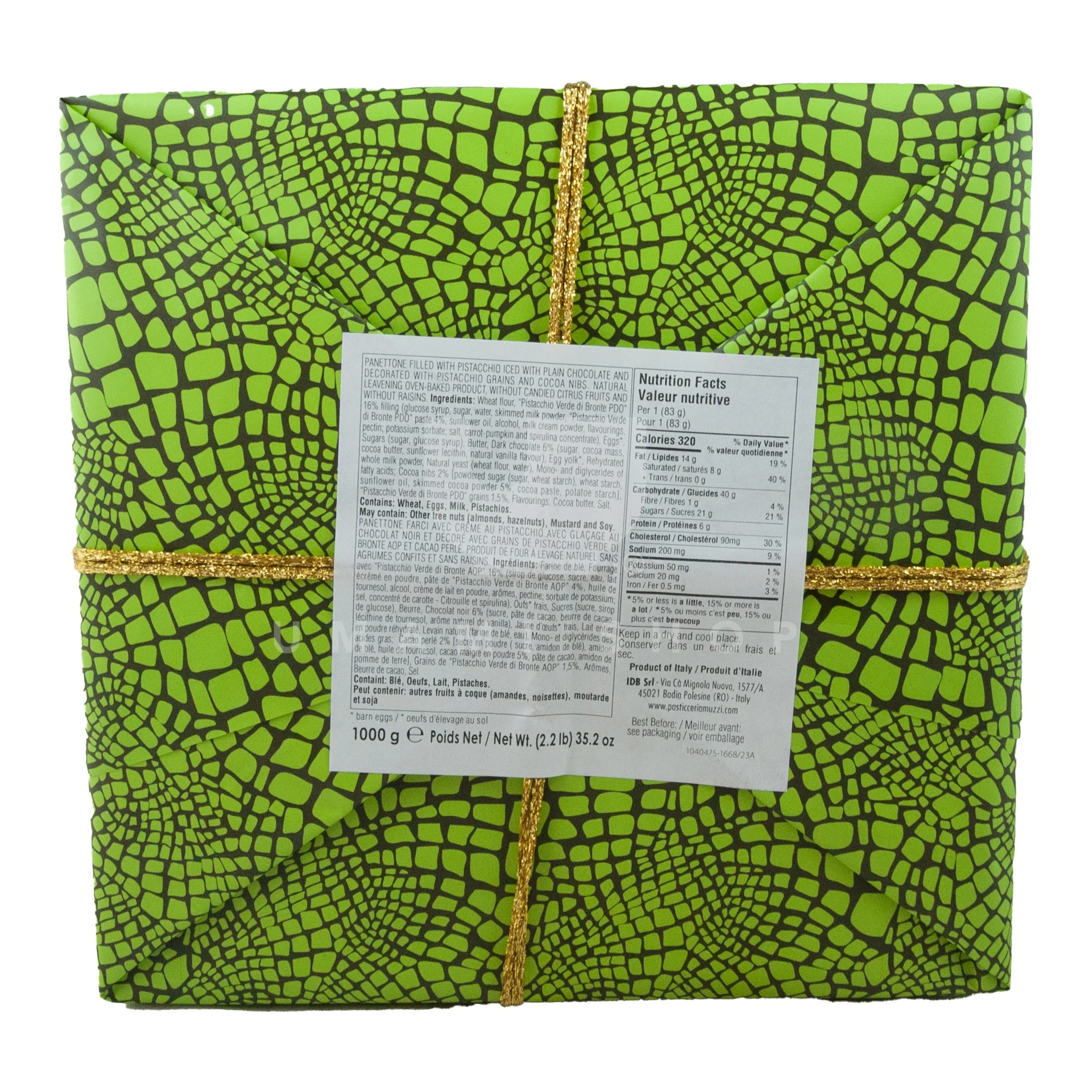 Panettone Pistachio "Verde di Bronte DOP" - Image 2