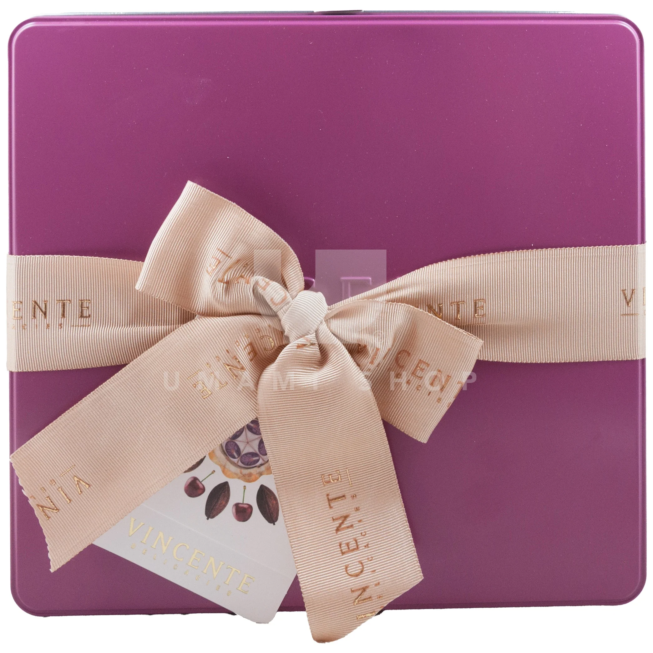 Panettone w/Black Cherries (Metal Giftbox) - Image 2
