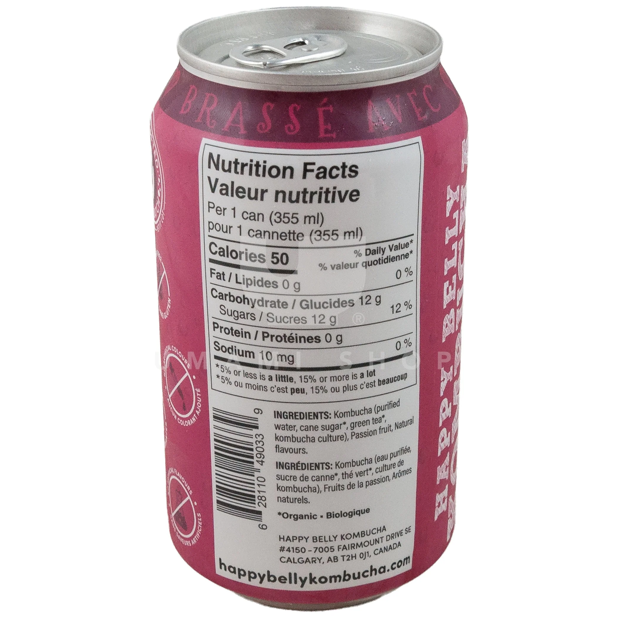 Kombucha Passion Fruit (Can) - Image 2
