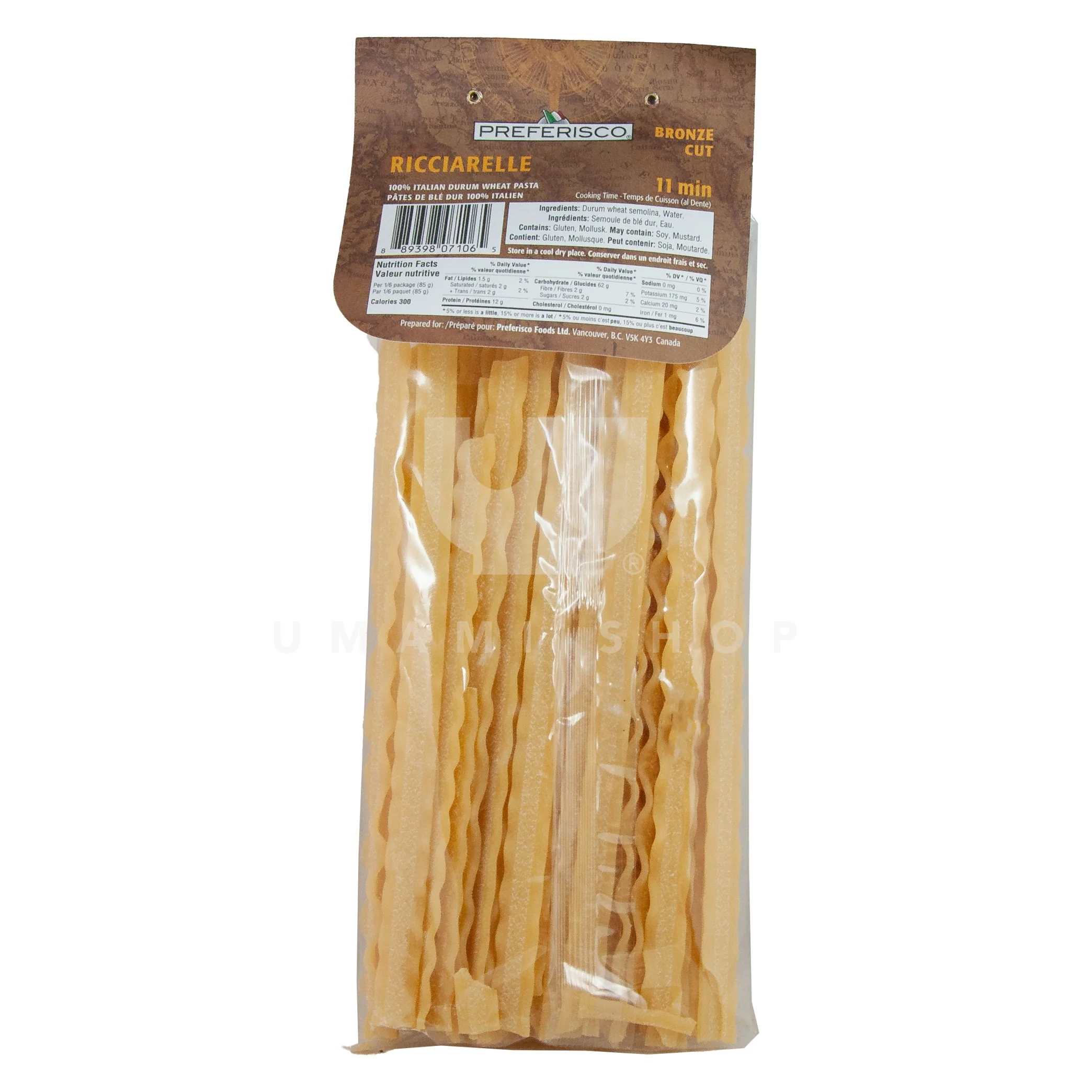 Pasta Ricciarelle (Flat, Ribbon-like) - Image 2