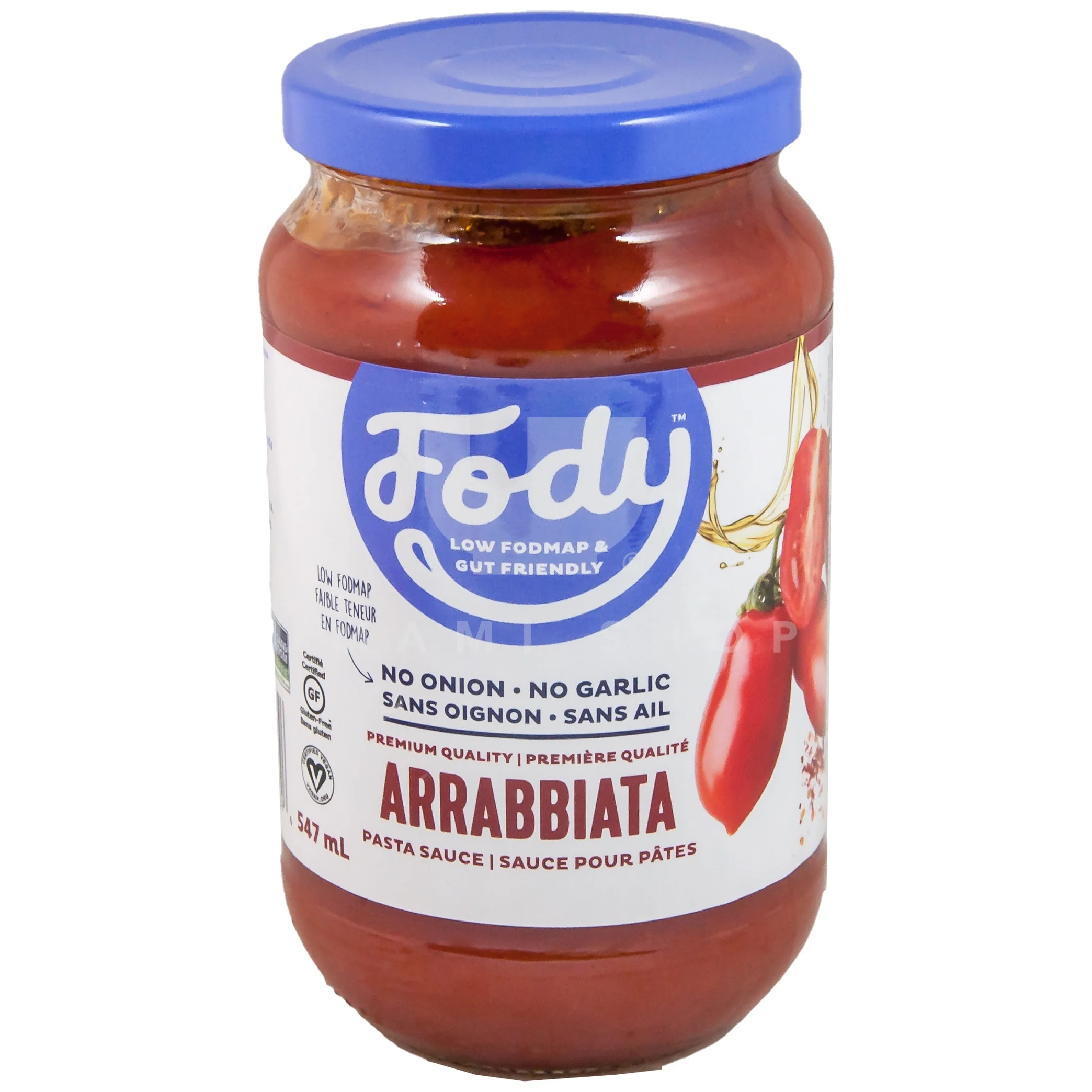 Pasta Sauce Arrabbiata (GF,V)