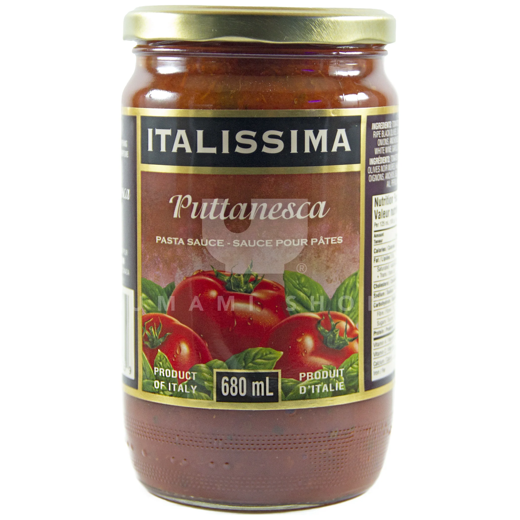 Pasta Sauce Puttanesca
