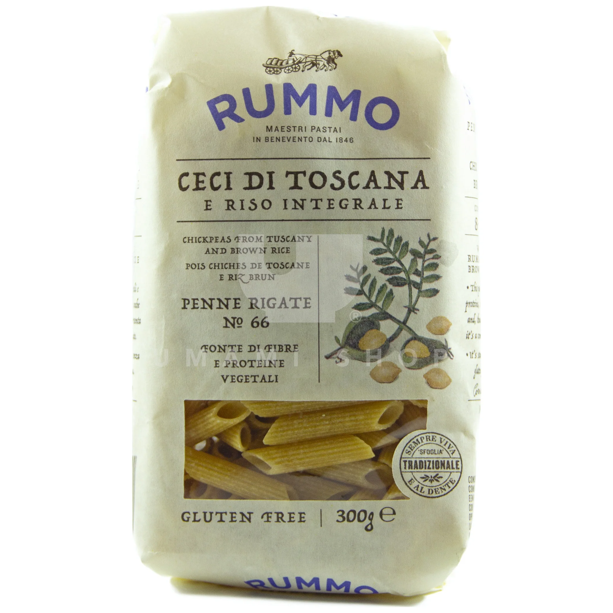 Penne Rigate Chickpeas No 66 (GF)