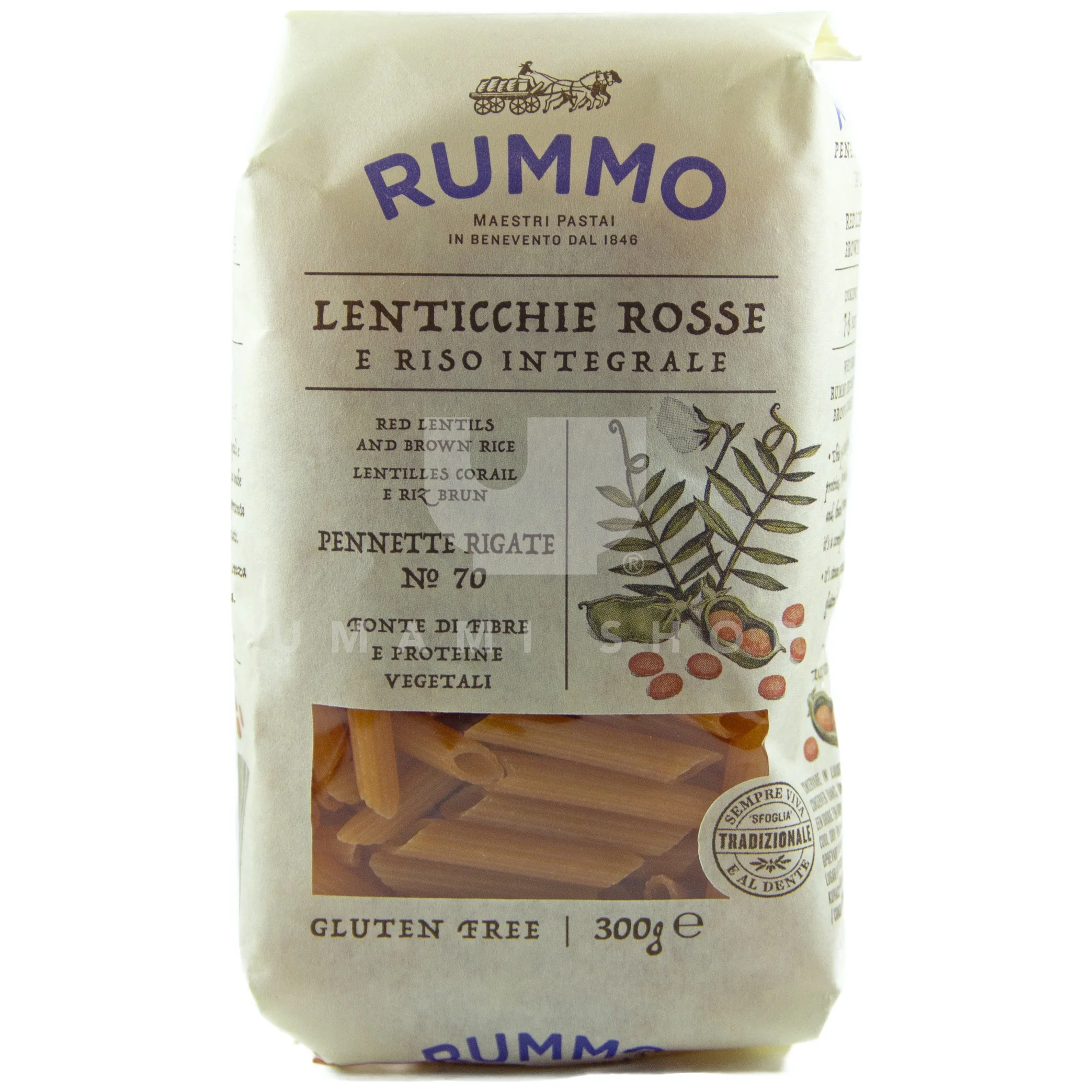 Pennette Rigate Pasta No 70 (GF)