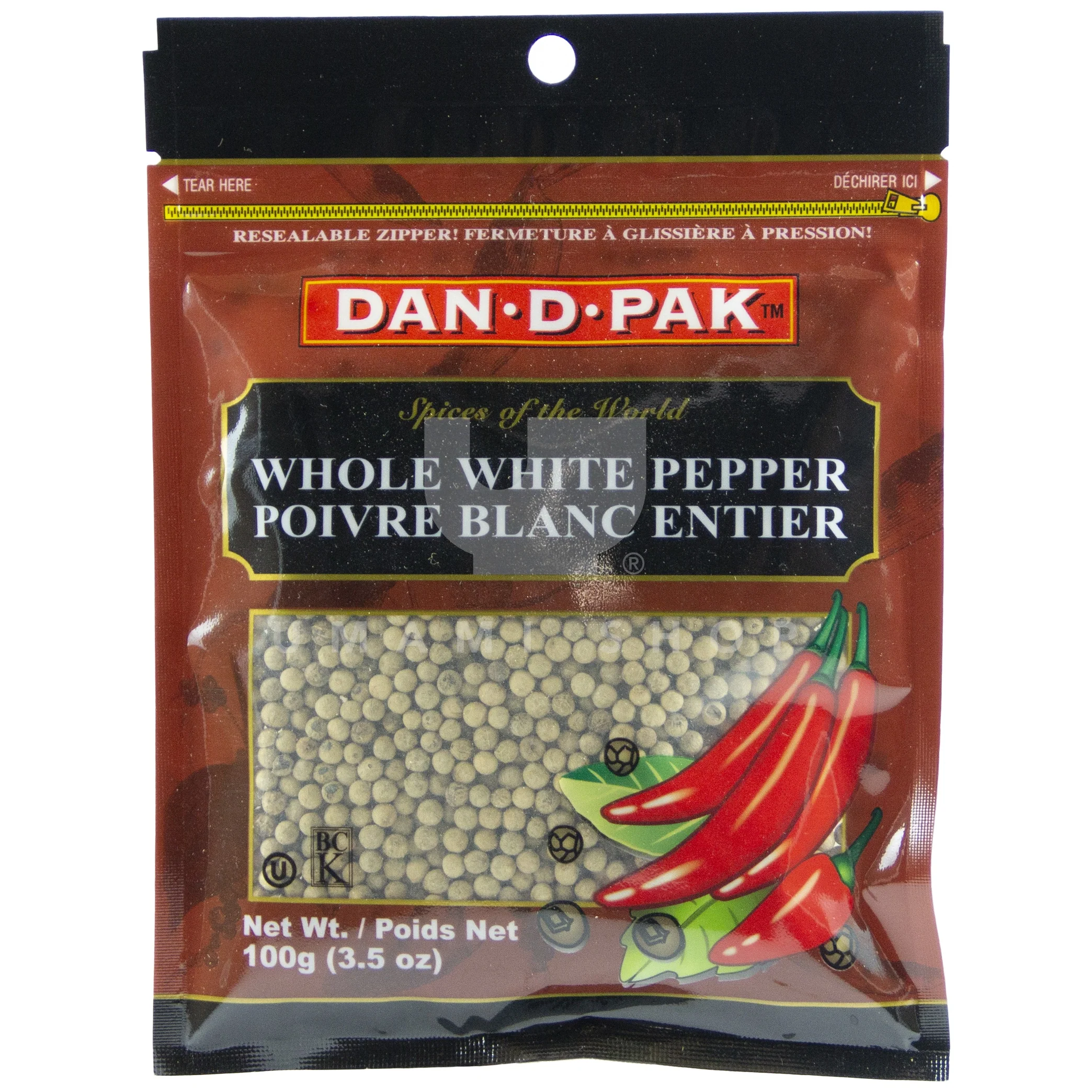 Pepper, Whole White