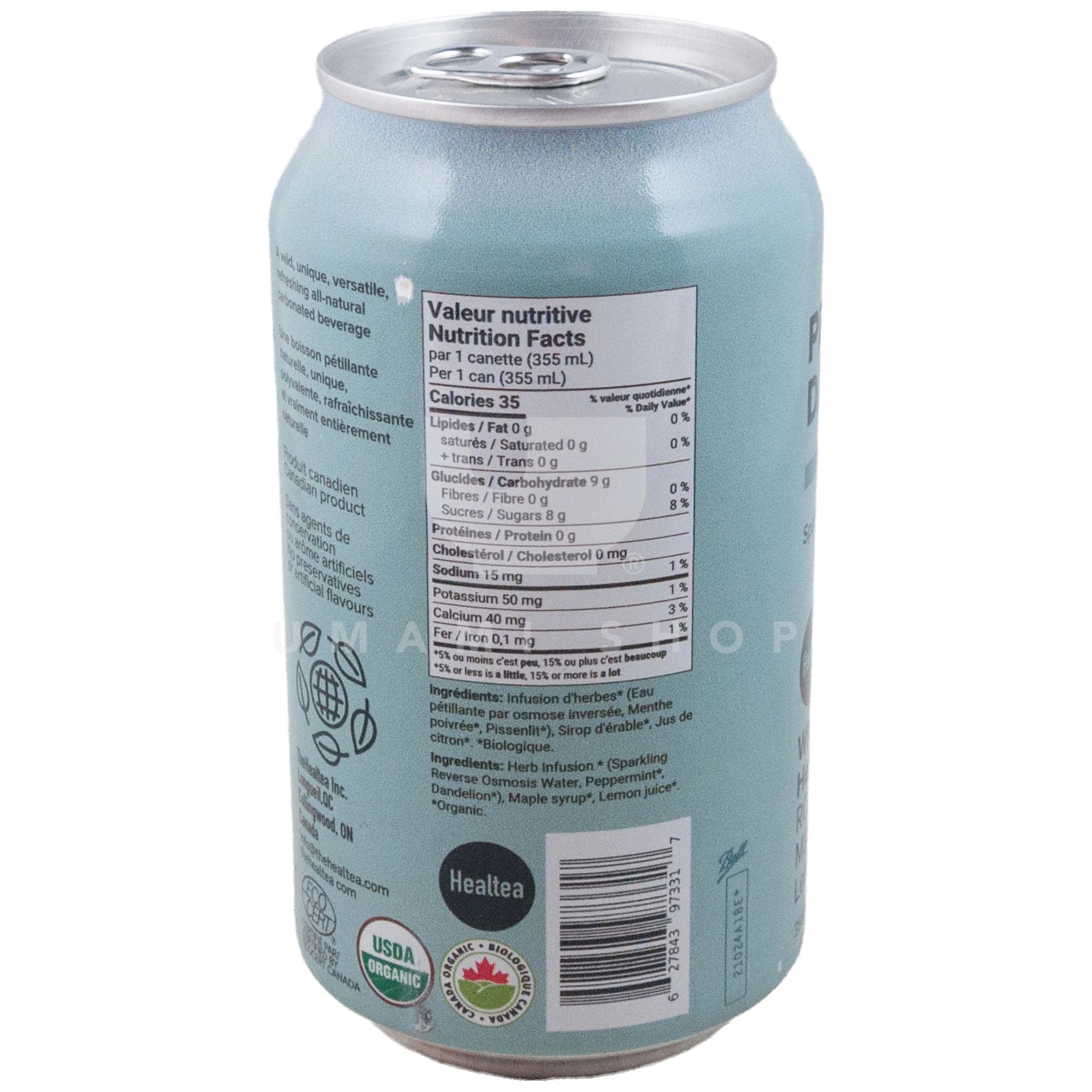 Peppermint + Dandelion Sparkling - Image 2