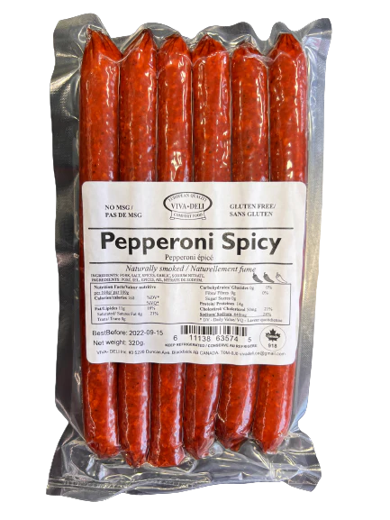 Pepperoni Stick Spicy 6Pcs