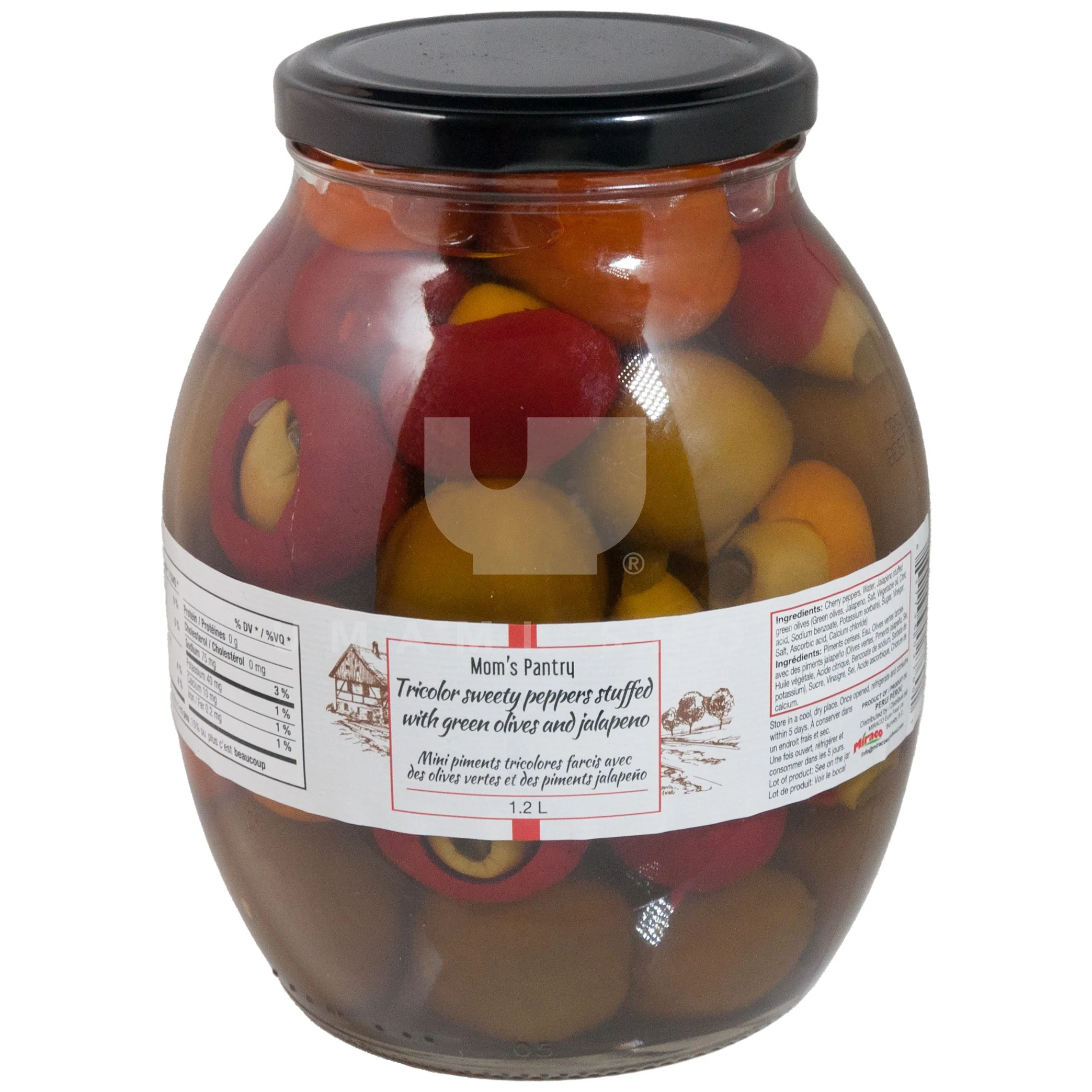 Peppers Stuffed w/Olives Spicy